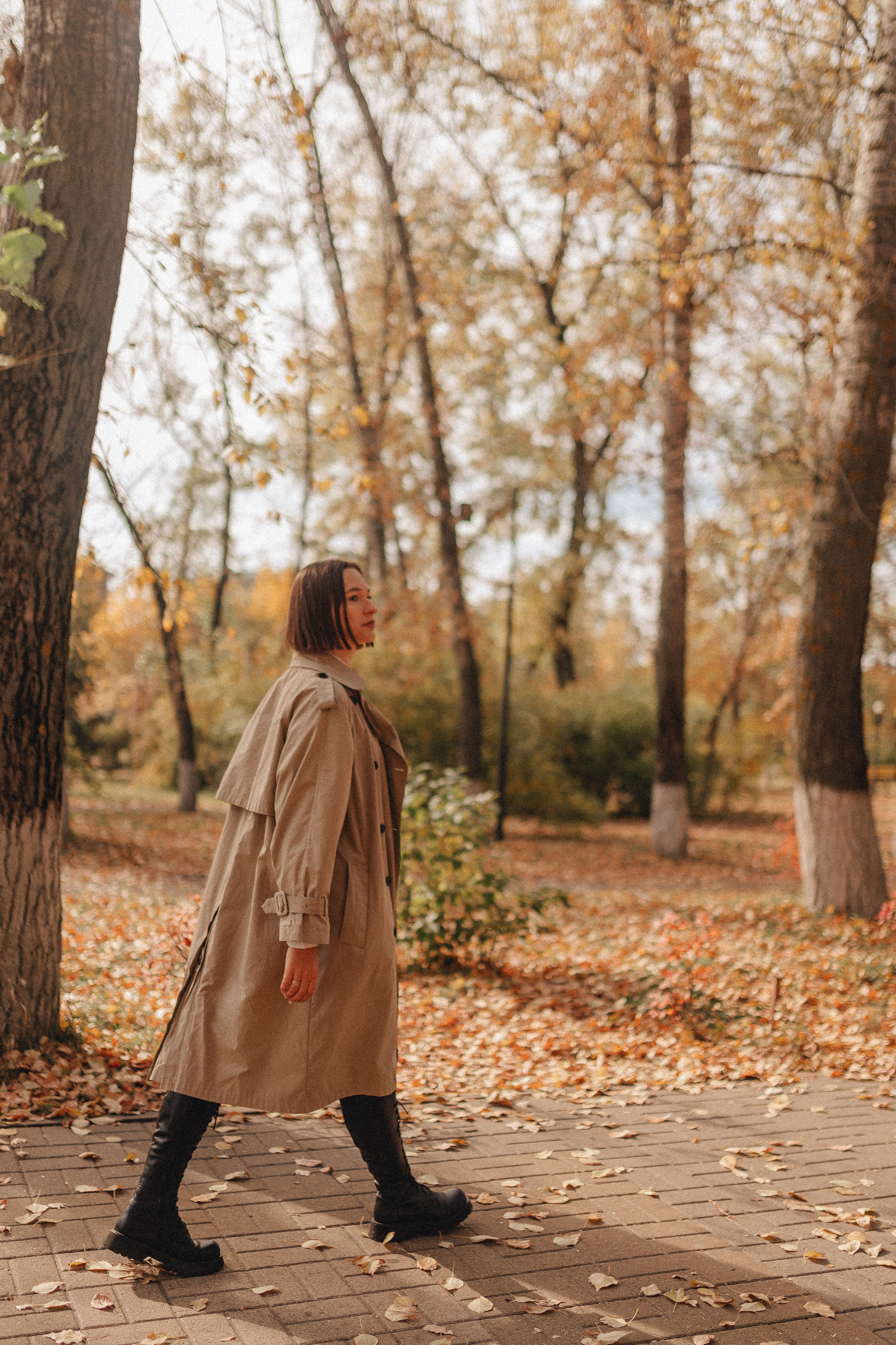 Осенняя прогулка в городском парке. Фотограф Карина Шмулёва. Воронеж и область