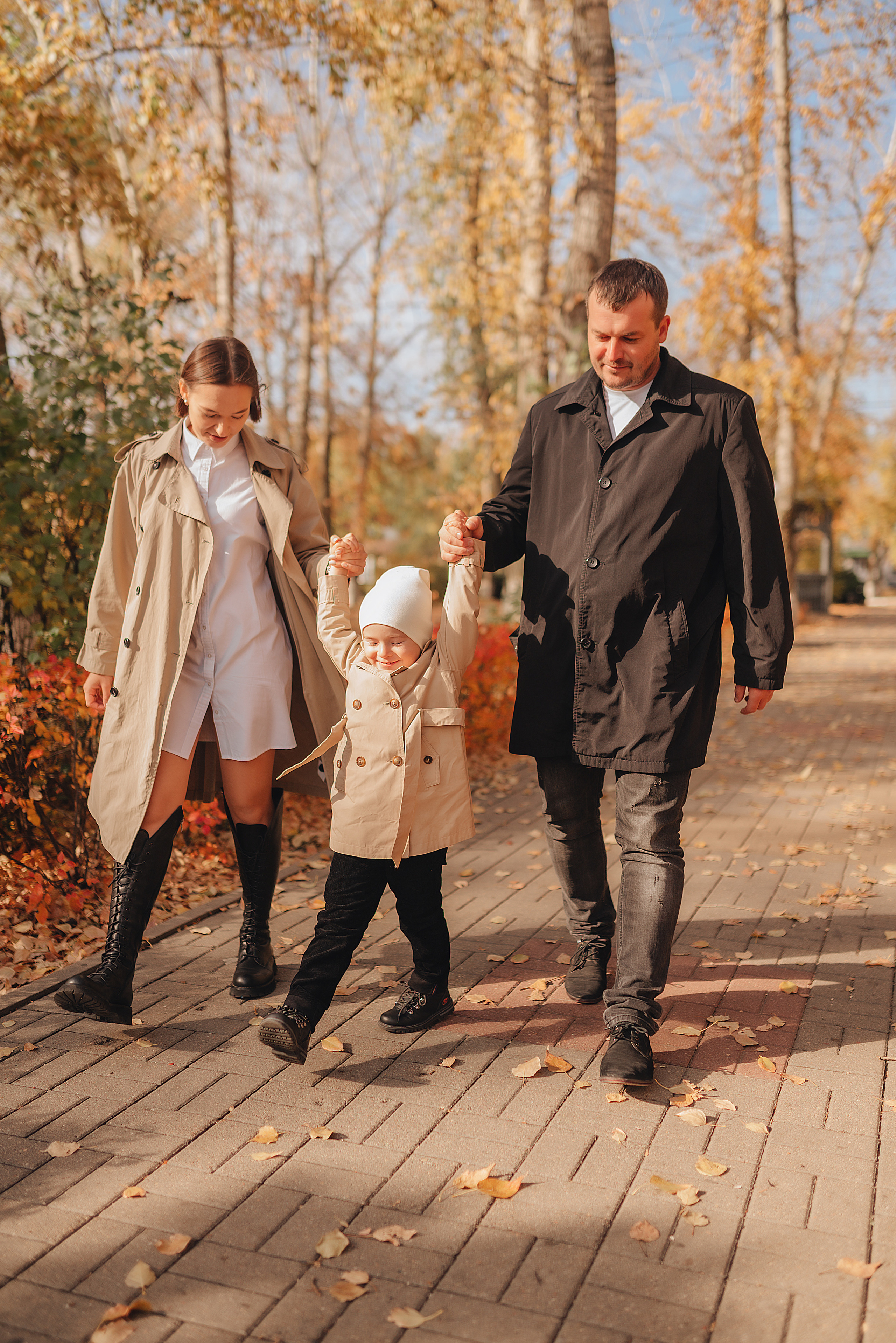Осенняя прогулка в городском парке. Фотограф Карина Шмулёва. Воронеж и область