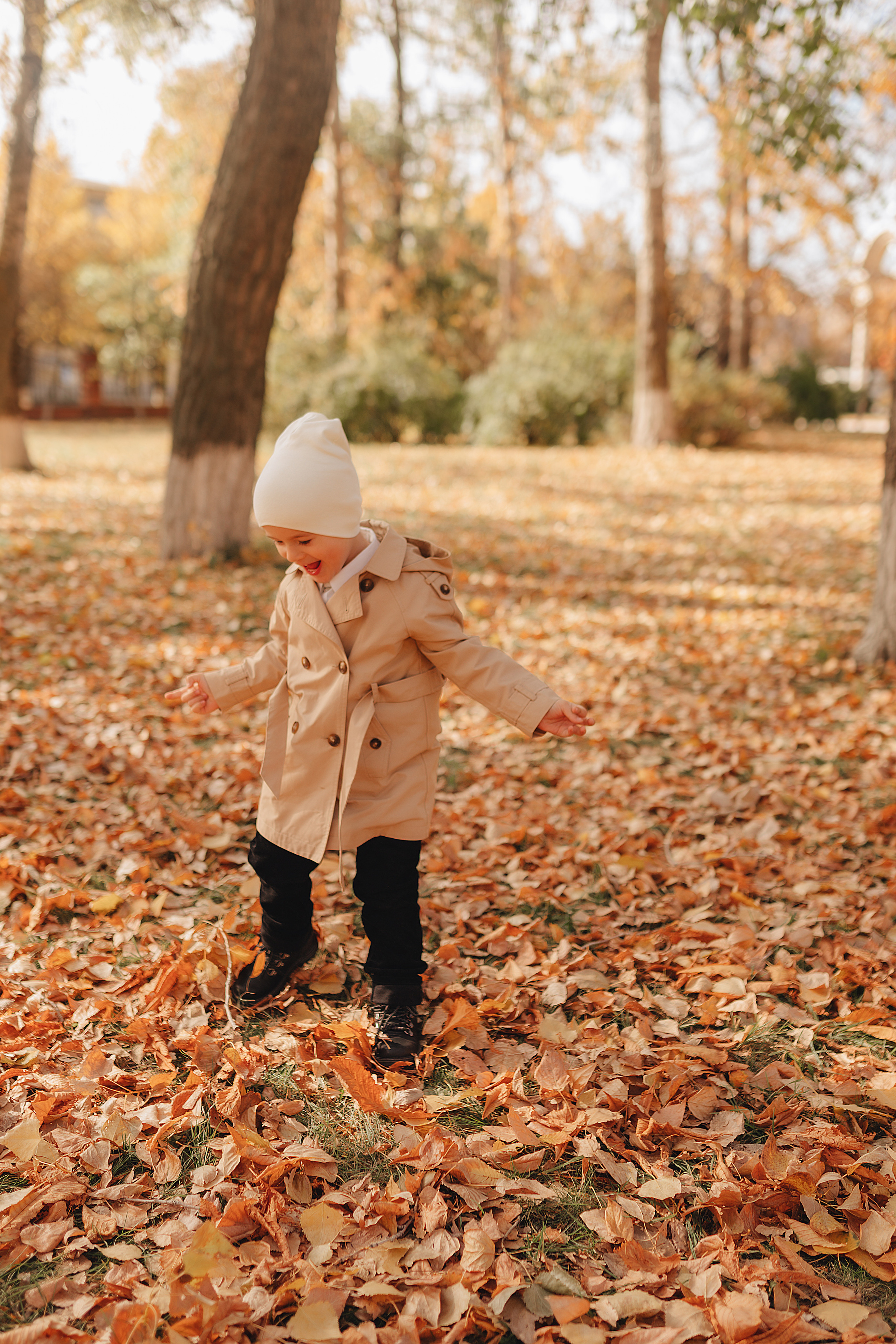 Осенняя прогулка в городском парке. Фотограф Карина Шмулёва. Воронеж и область