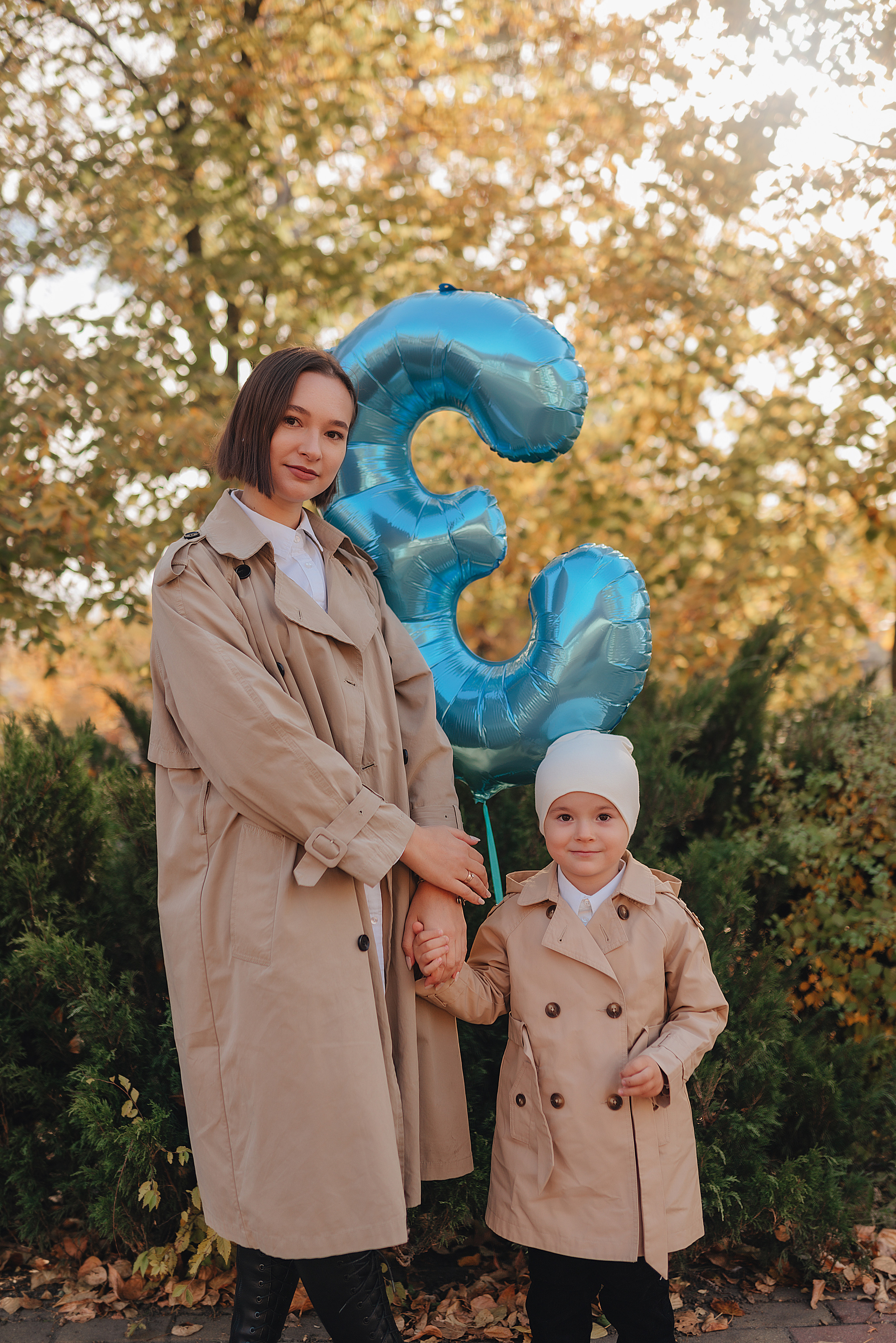 Осенняя прогулка в городском парке. Фотограф Карина Шмулёва. Воронеж и область