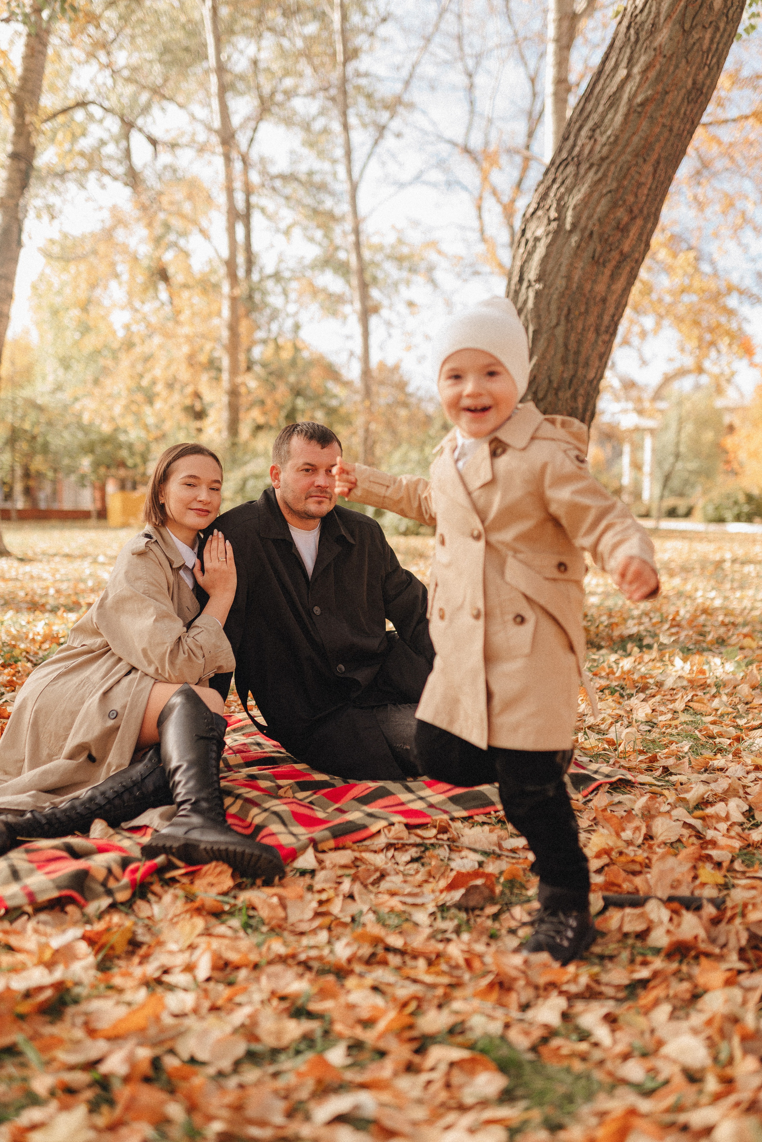 Осенняя прогулка в городском парке. Фотограф Карина Шмулёва. Воронеж и область