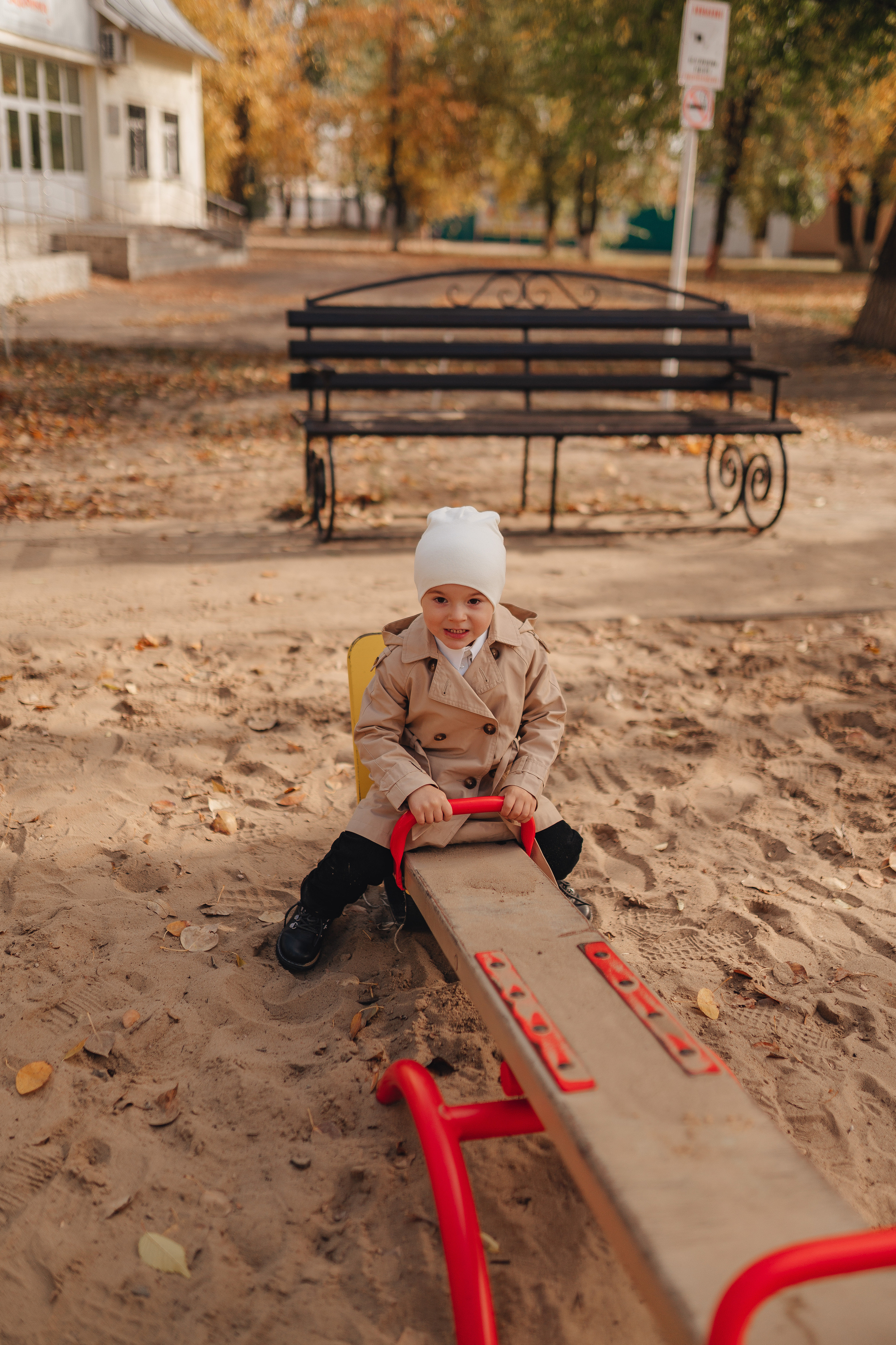 Осенняя прогулка в городском парке. Фотограф Карина Шмулёва. Воронеж и область