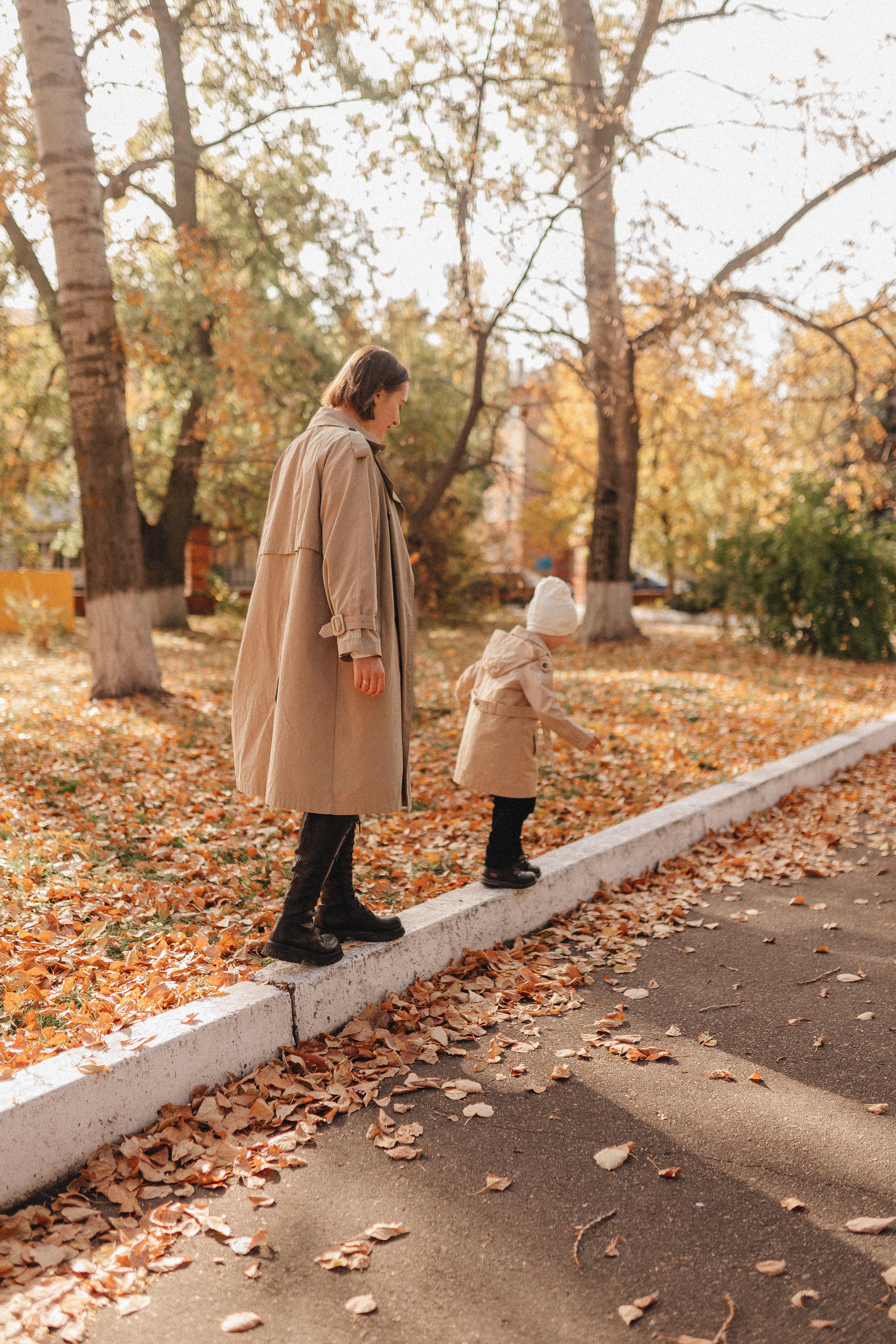 Осенняя прогулка в городском парке. Фотограф Карина Шмулёва. Воронеж и область