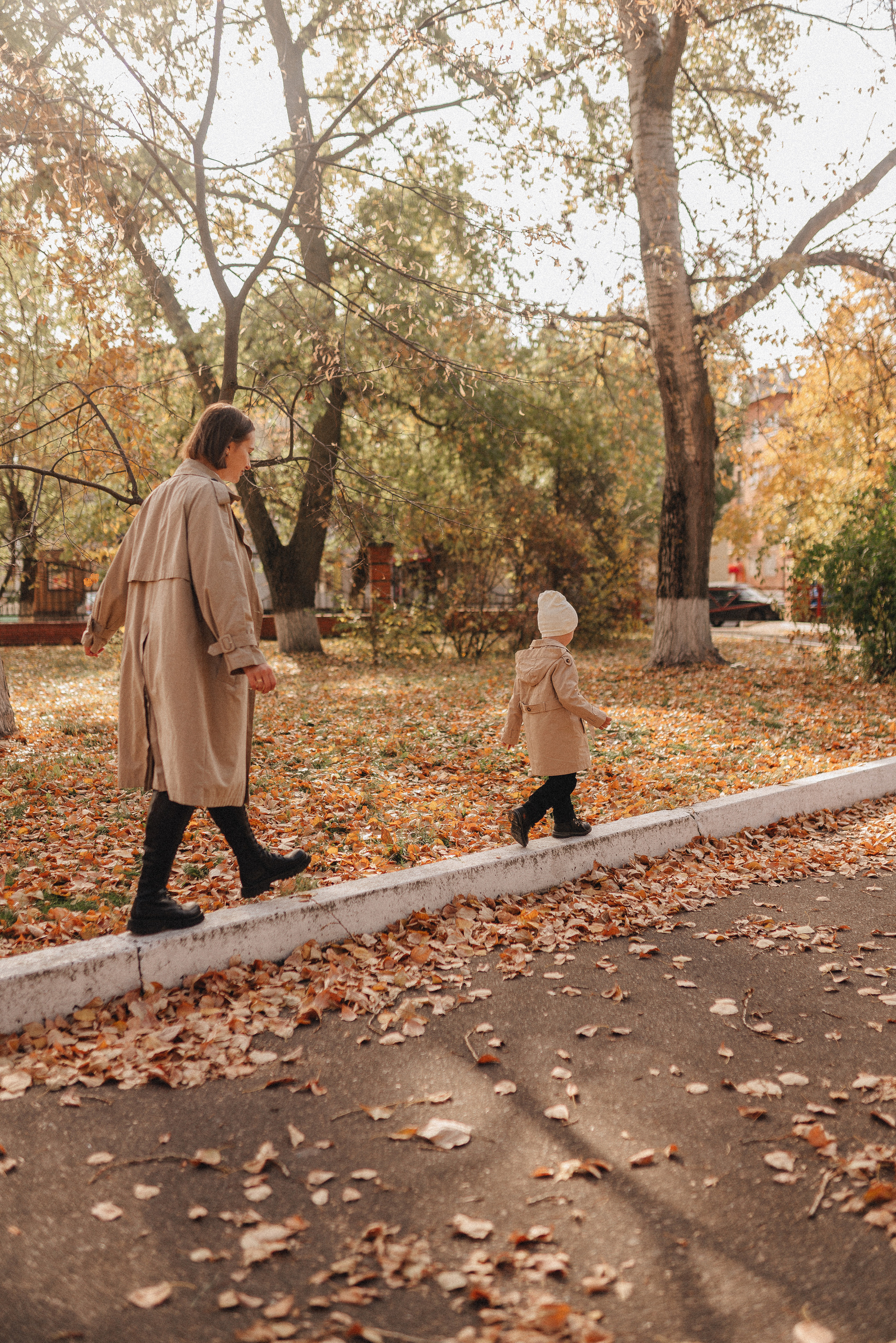 Осенняя прогулка в городском парке. Фотограф Карина Шмулёва. Воронеж и область