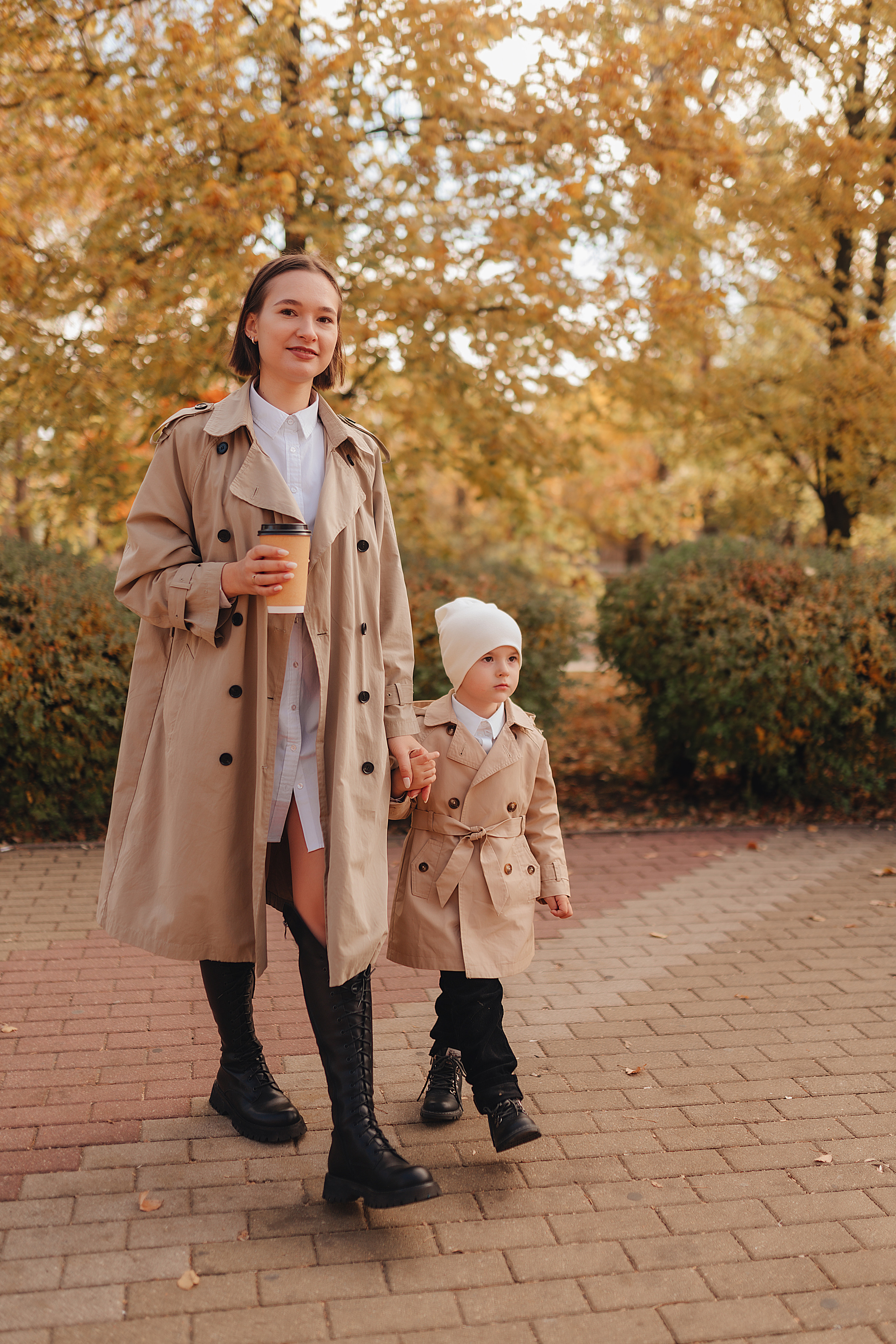 Осенняя прогулка в городском парке. Фотограф Карина Шмулёва. Воронеж и область