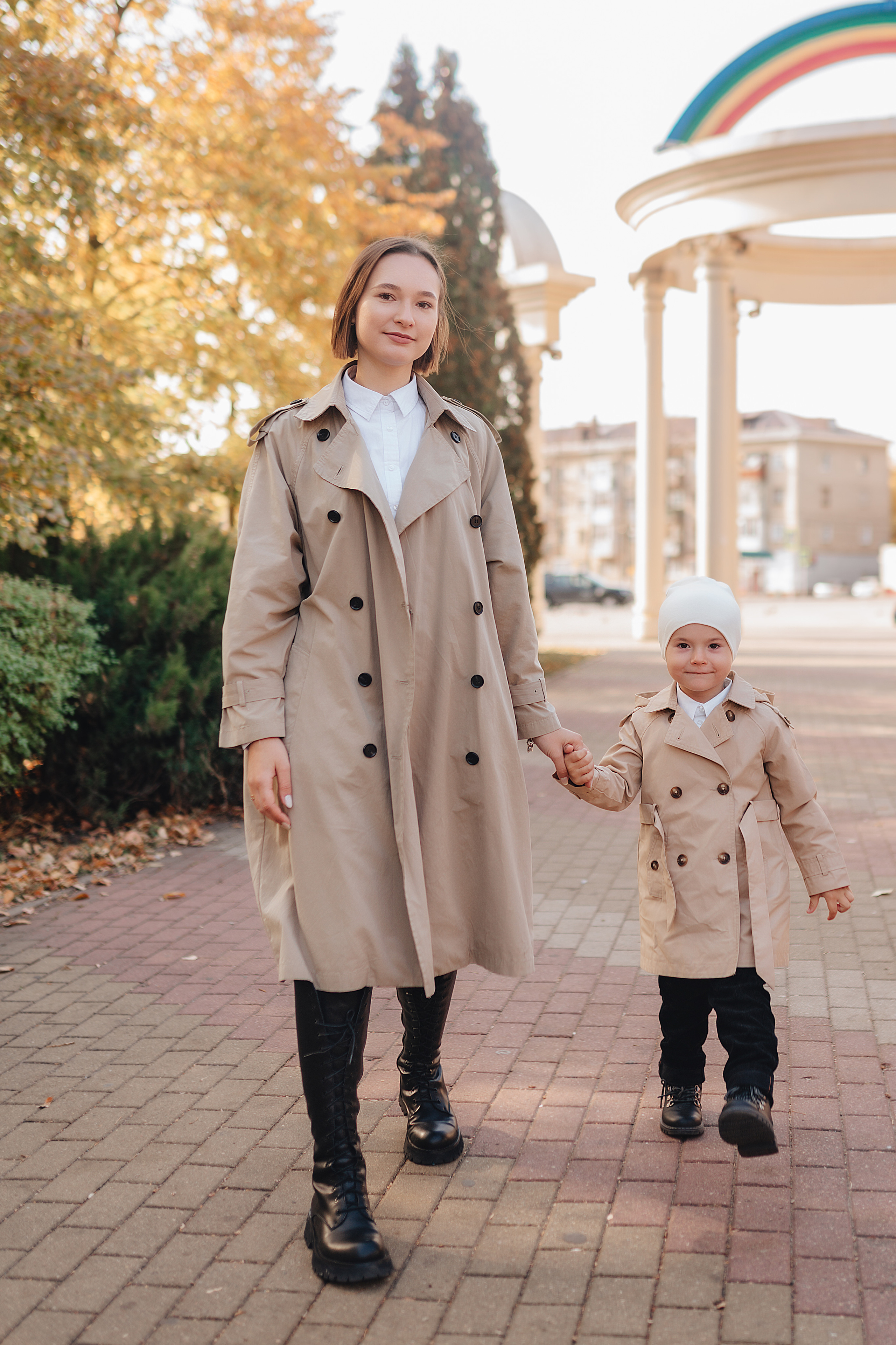 Осенняя прогулка в городском парке. Фотограф Карина Шмулёва. Воронеж и область