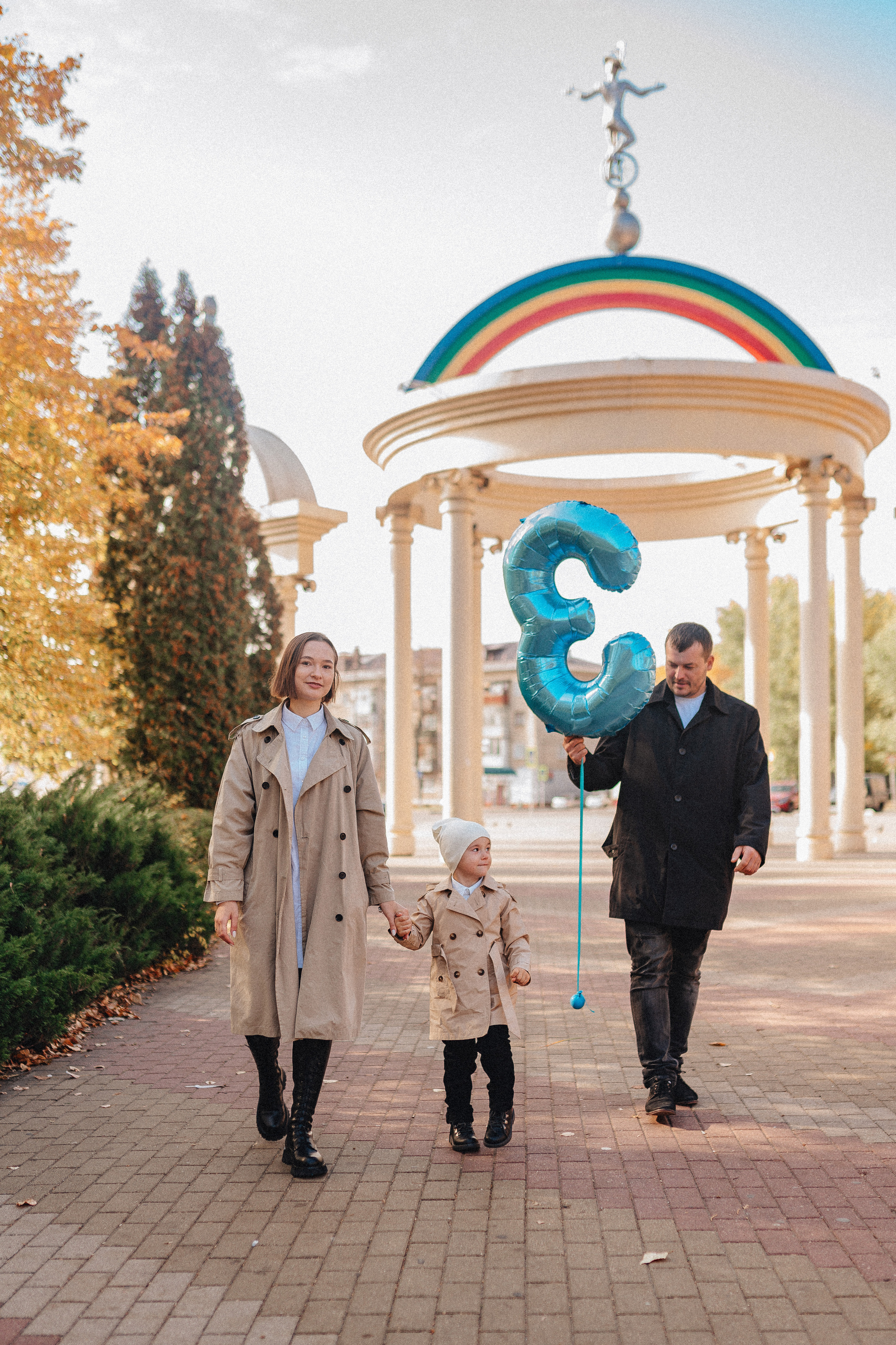 Осенняя прогулка в городском парке. Фотограф Карина Шмулёва. Воронеж и область