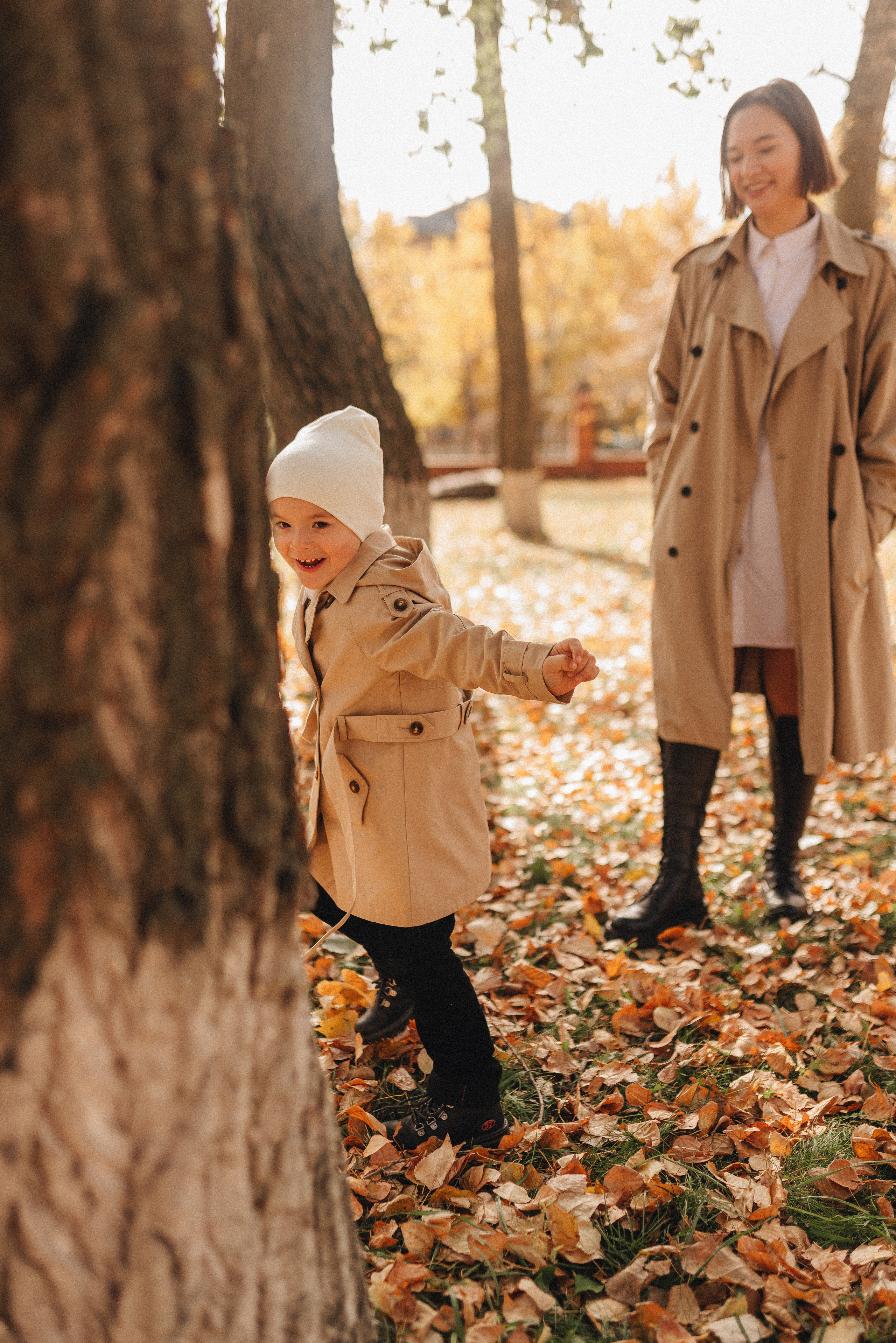 Осенняя прогулка в городском парке. Фотограф Карина Шмулёва. Воронеж и область