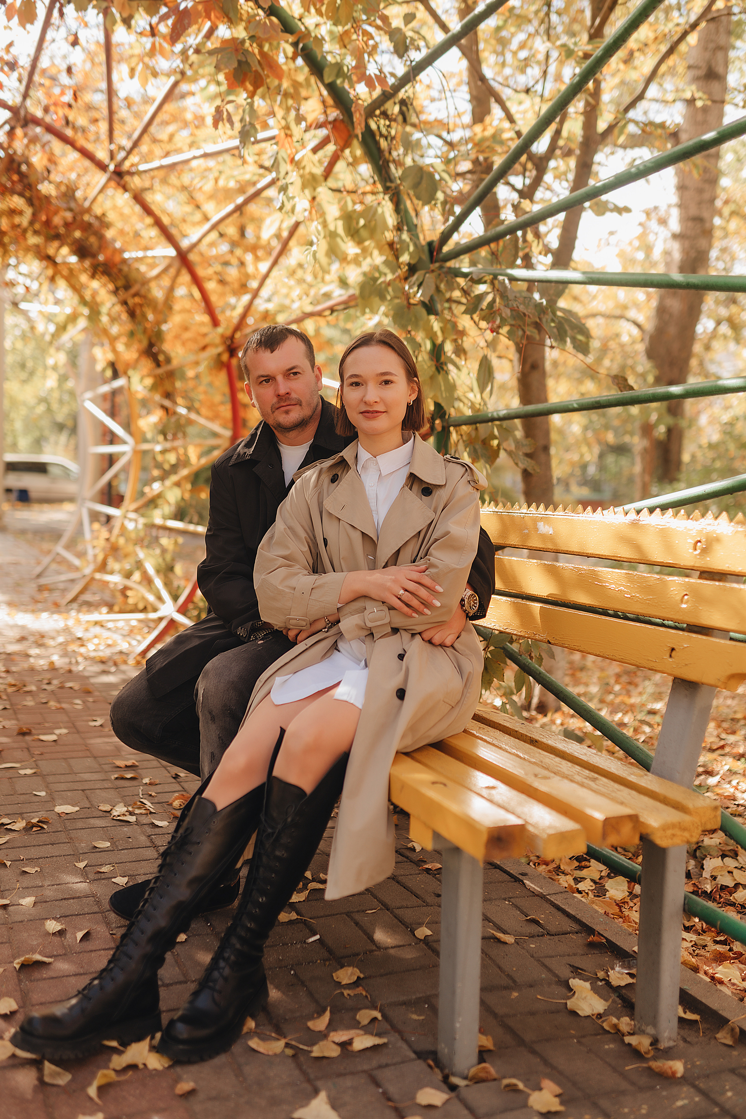 Осенняя прогулка в городском парке. Фотограф Карина Шмулёва. Воронеж и область