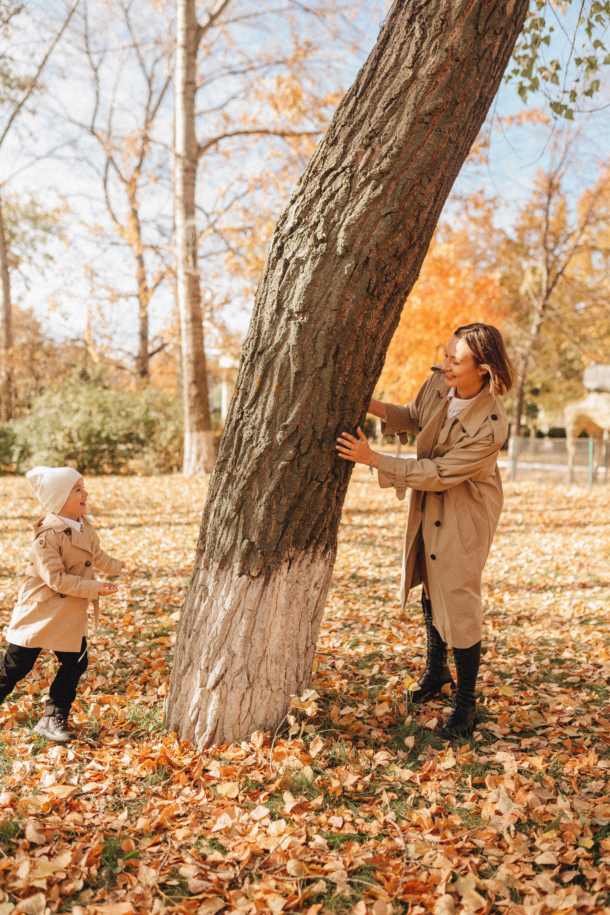 Осенняя прогулка в городском парке. Фотограф Карина Шмулёва. Воронеж и область