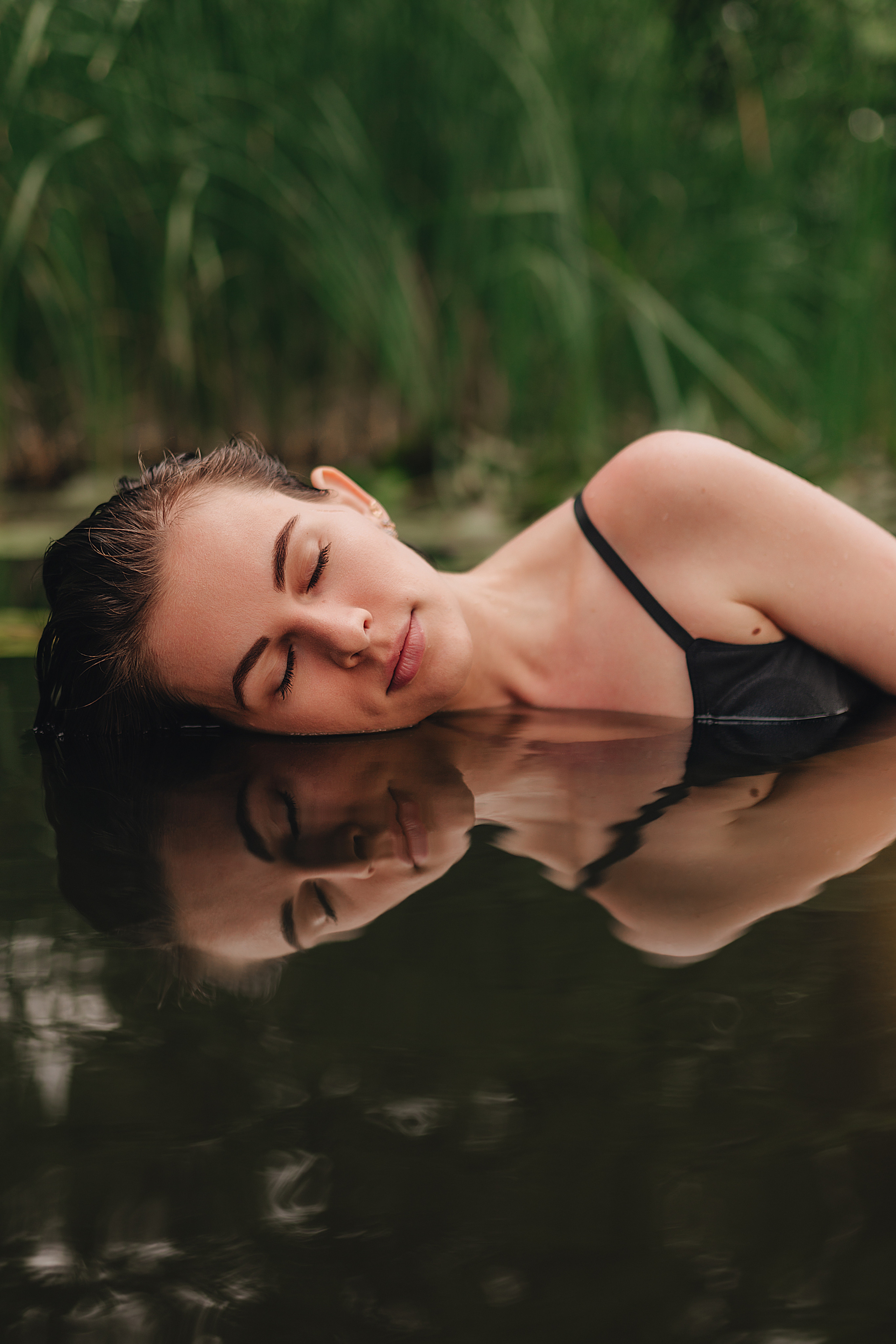 Кристина |Съемка в реке. Фотограф Карина Шмулёва. Воронеж и область