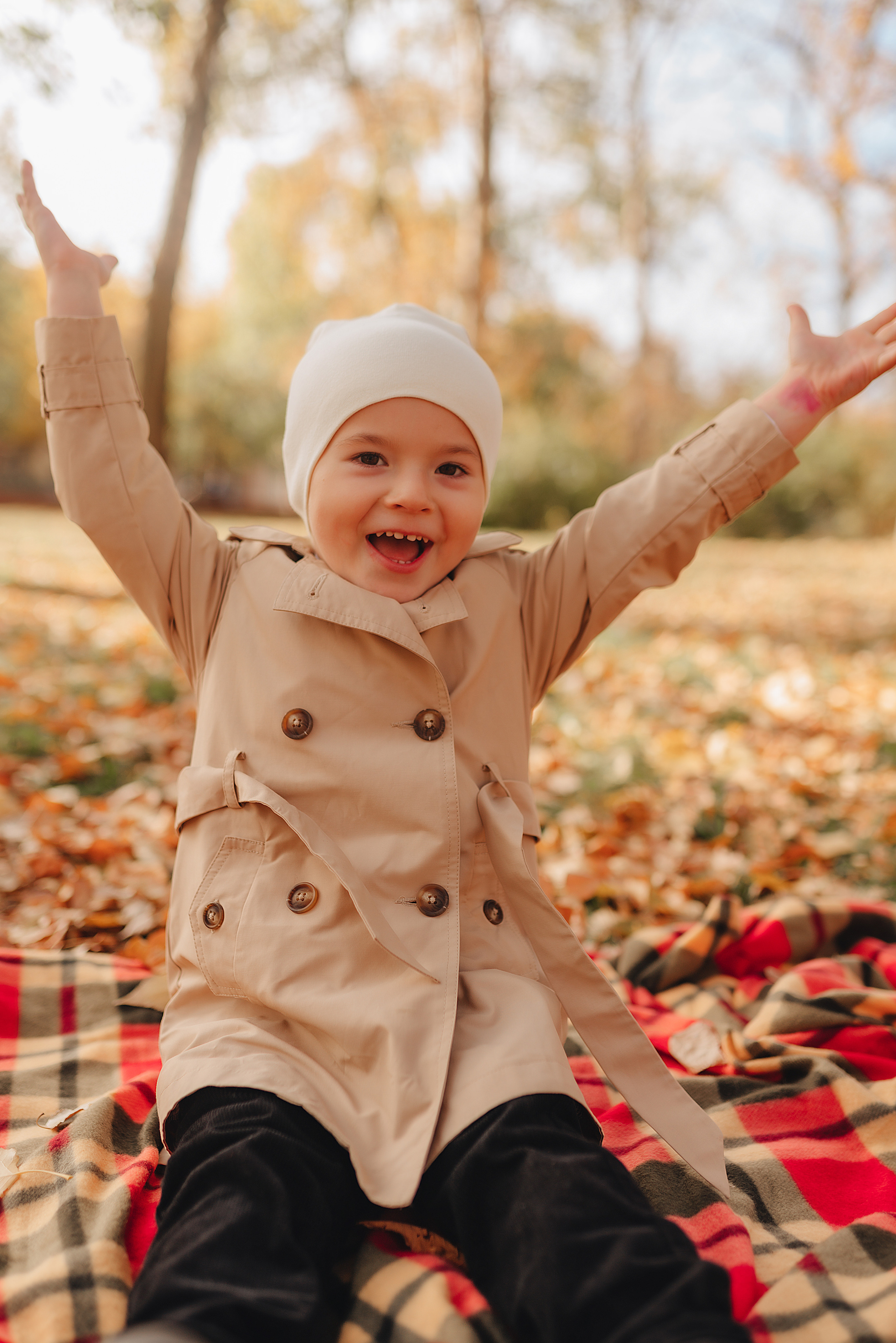 Осенняя прогулка в городском парке. Фотограф Карина Шмулёва. Воронеж и область