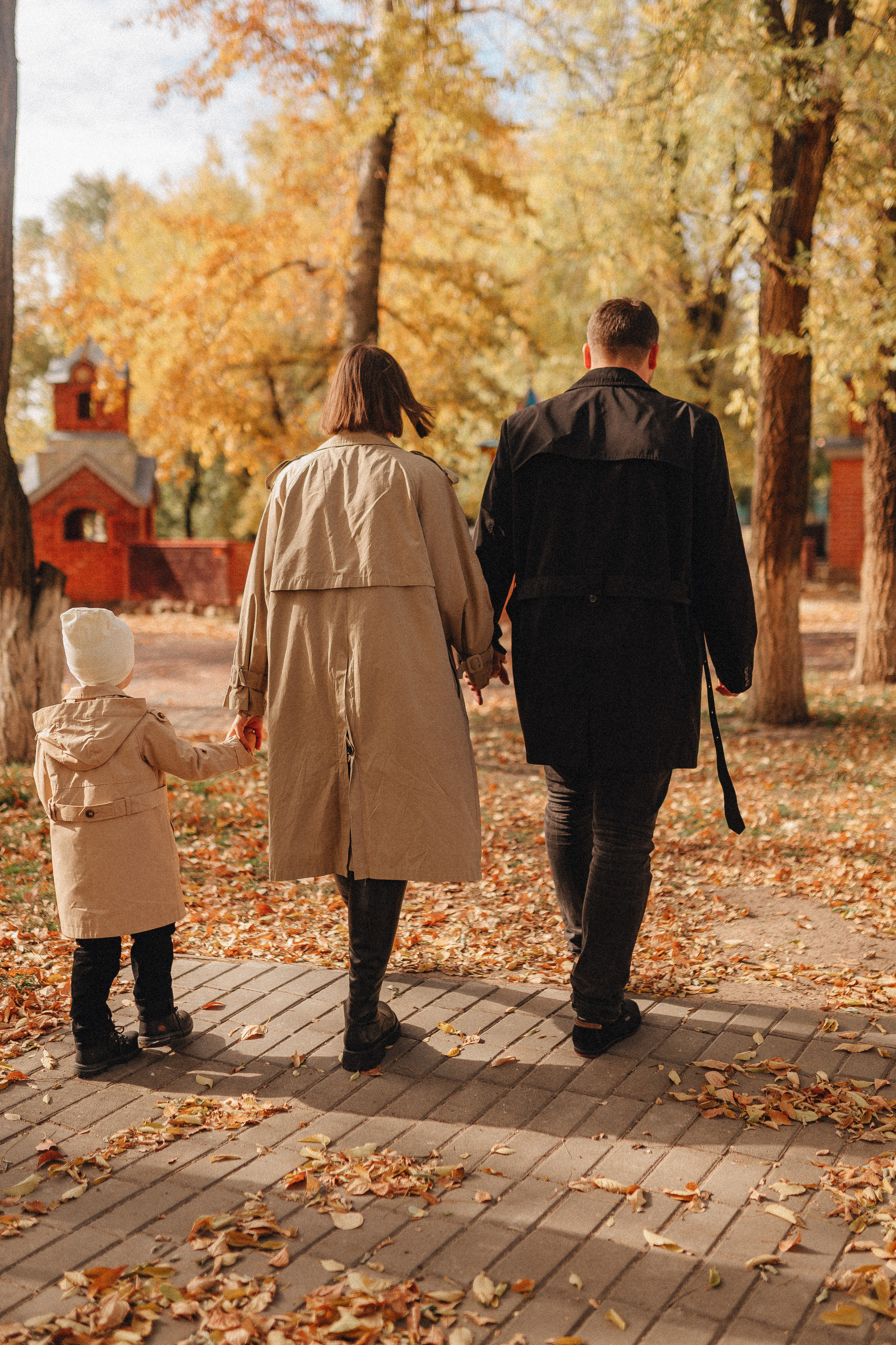 Осенняя прогулка в городском парке. Фотограф Карина Шмулёва. Воронеж и область