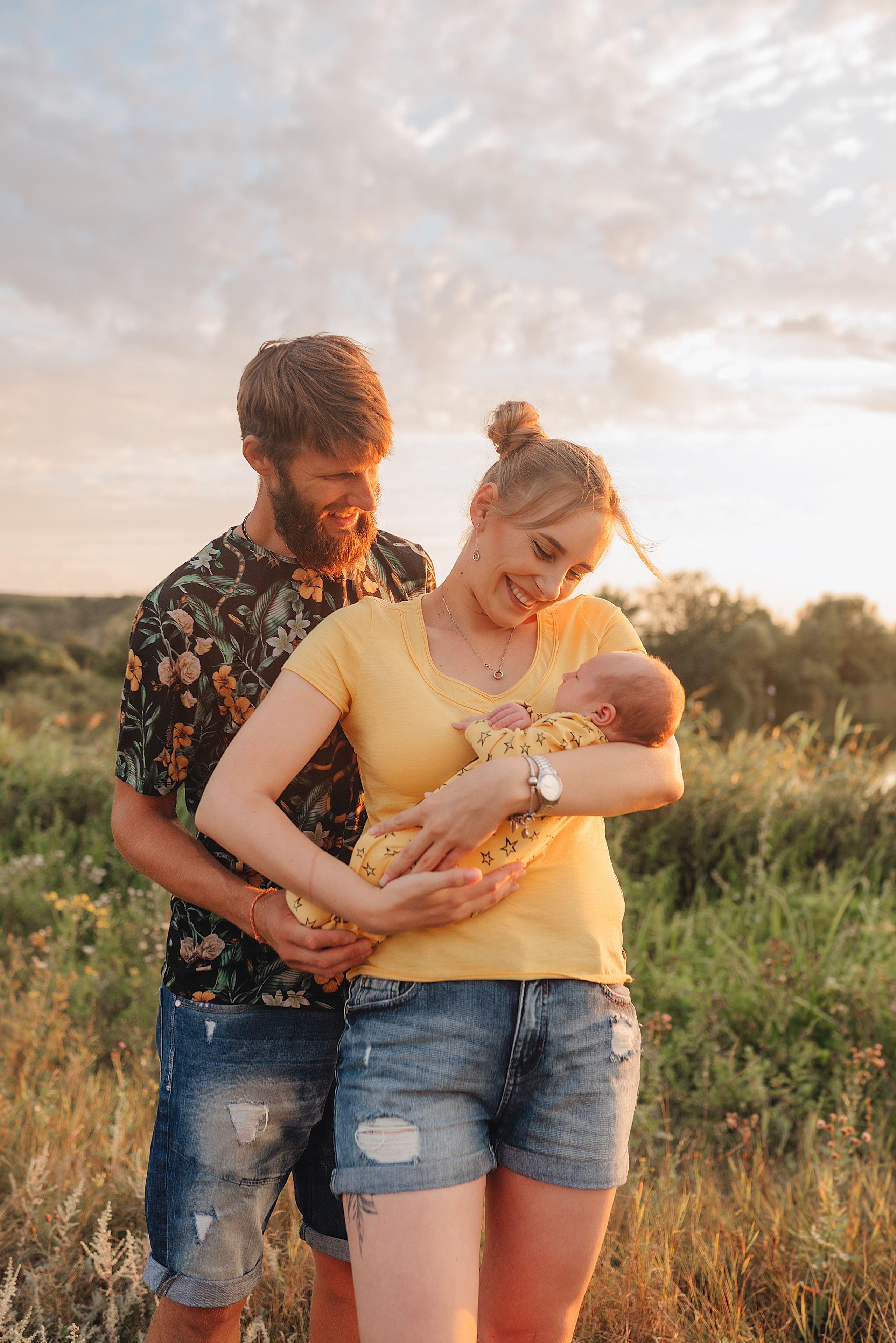 Семья Бердниковых. Фотограф Карина Шмулёва. Воронеж и область
