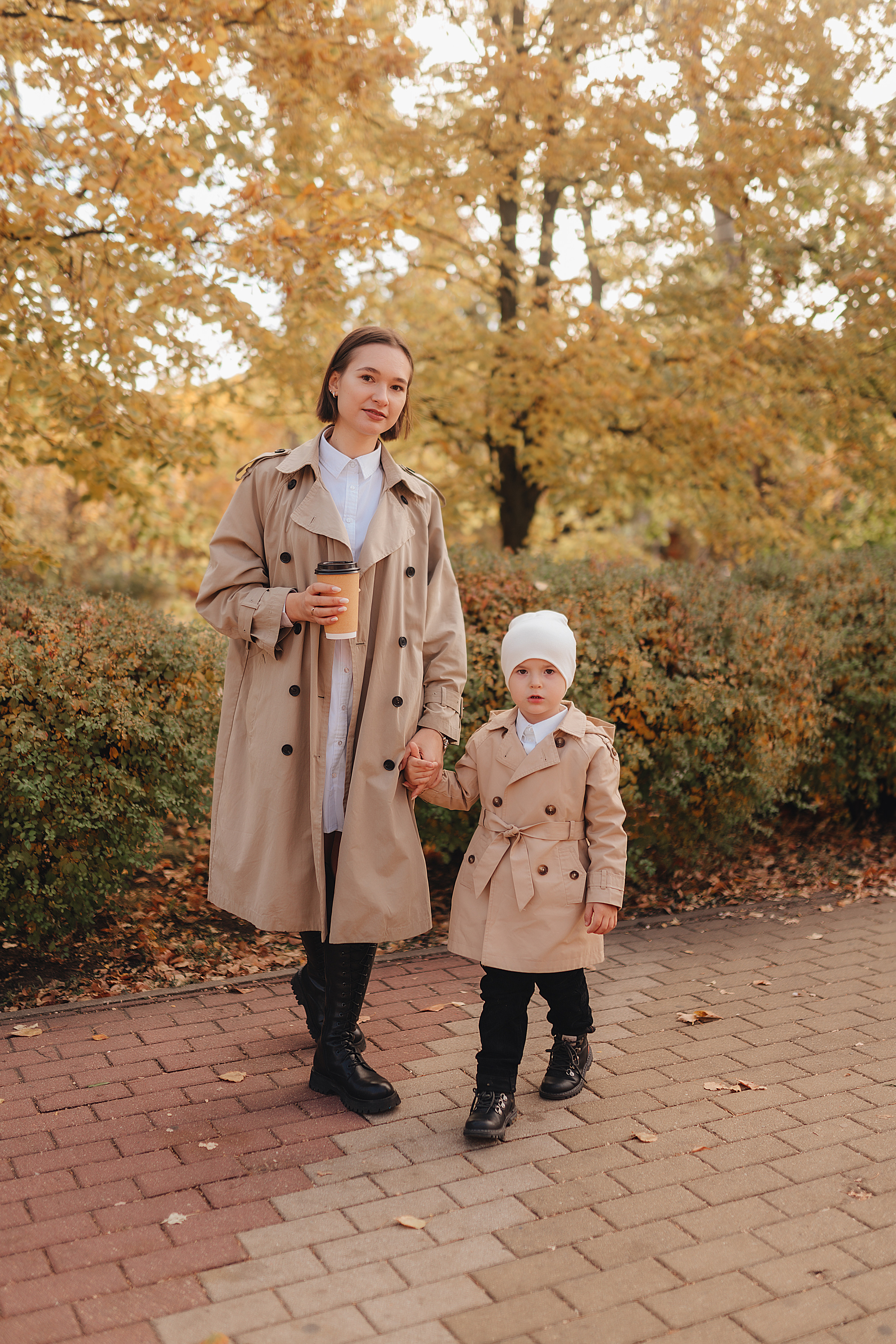 Осенняя прогулка в городском парке. Фотограф Карина Шмулёва. Воронеж и область