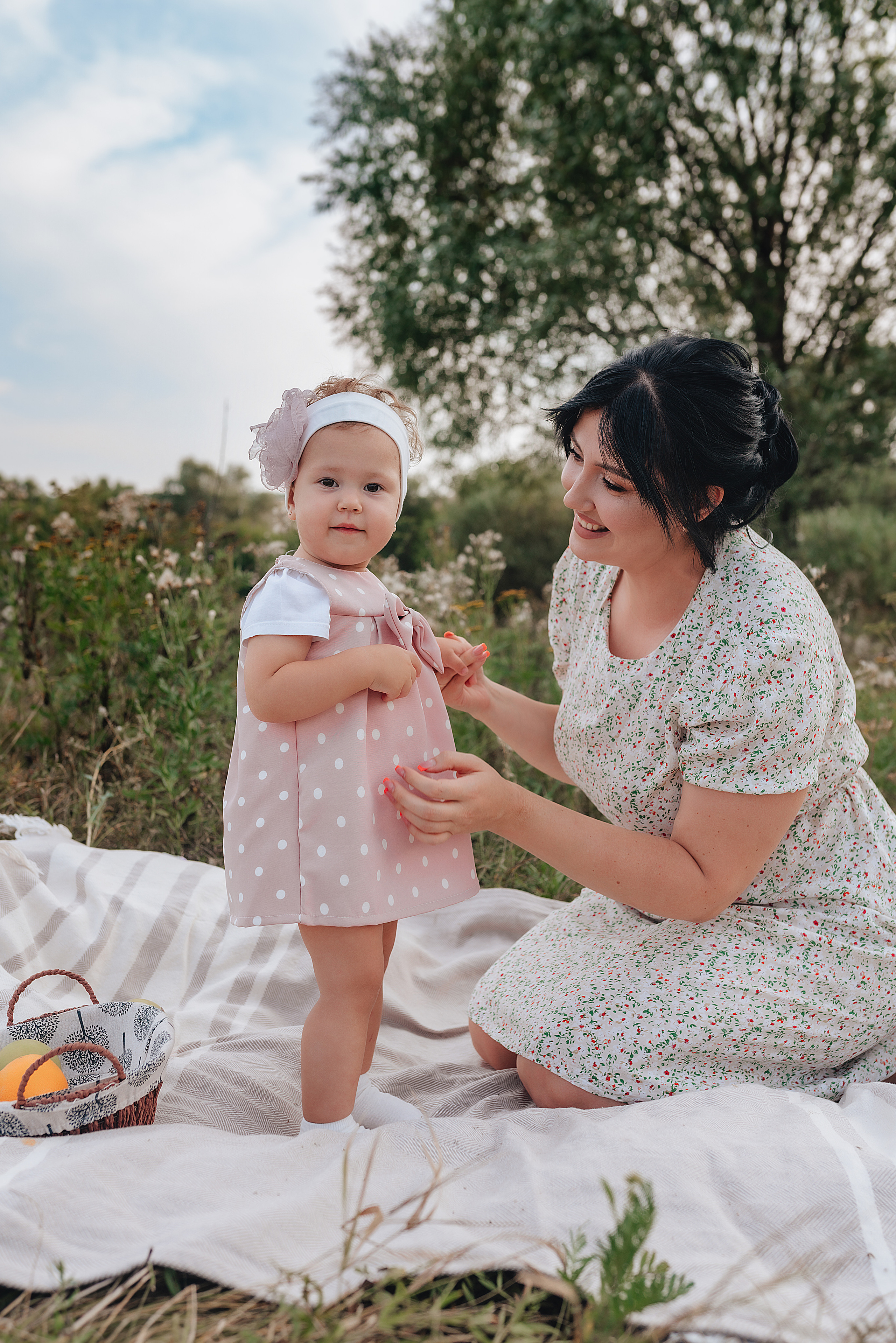 Семейная съемка | Татьяна и дочурка. Фотограф Карина Шмулёва. Воронеж и область