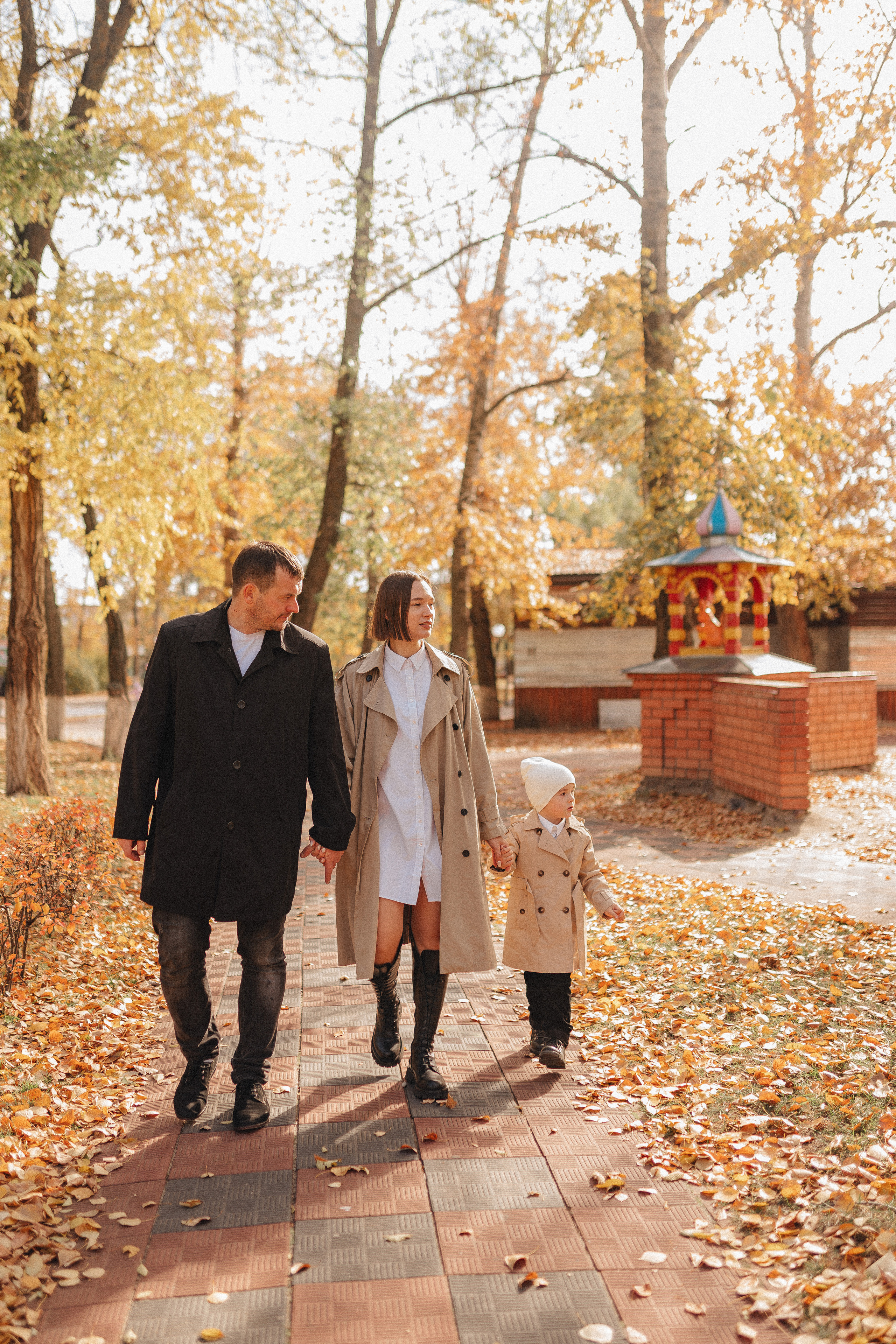 Осенняя прогулка в городском парке. Фотограф Карина Шмулёва. Воронеж и область