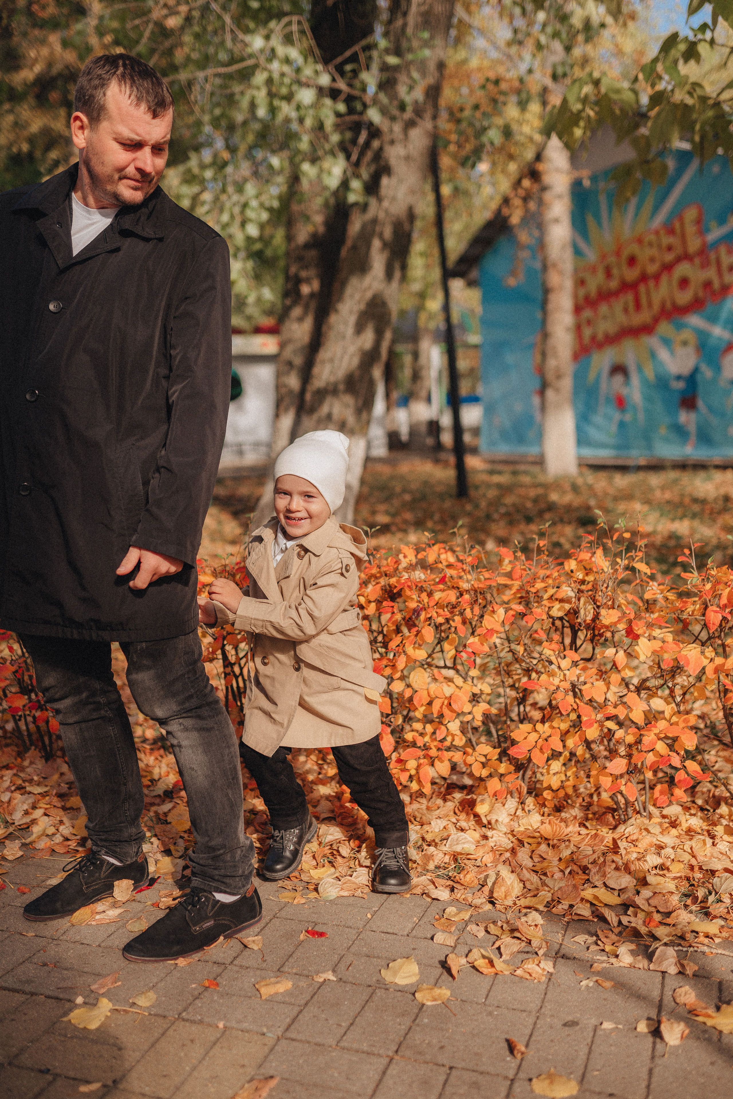 Осенняя прогулка в городском парке. Фотограф Карина Шмулёва. Воронеж и область