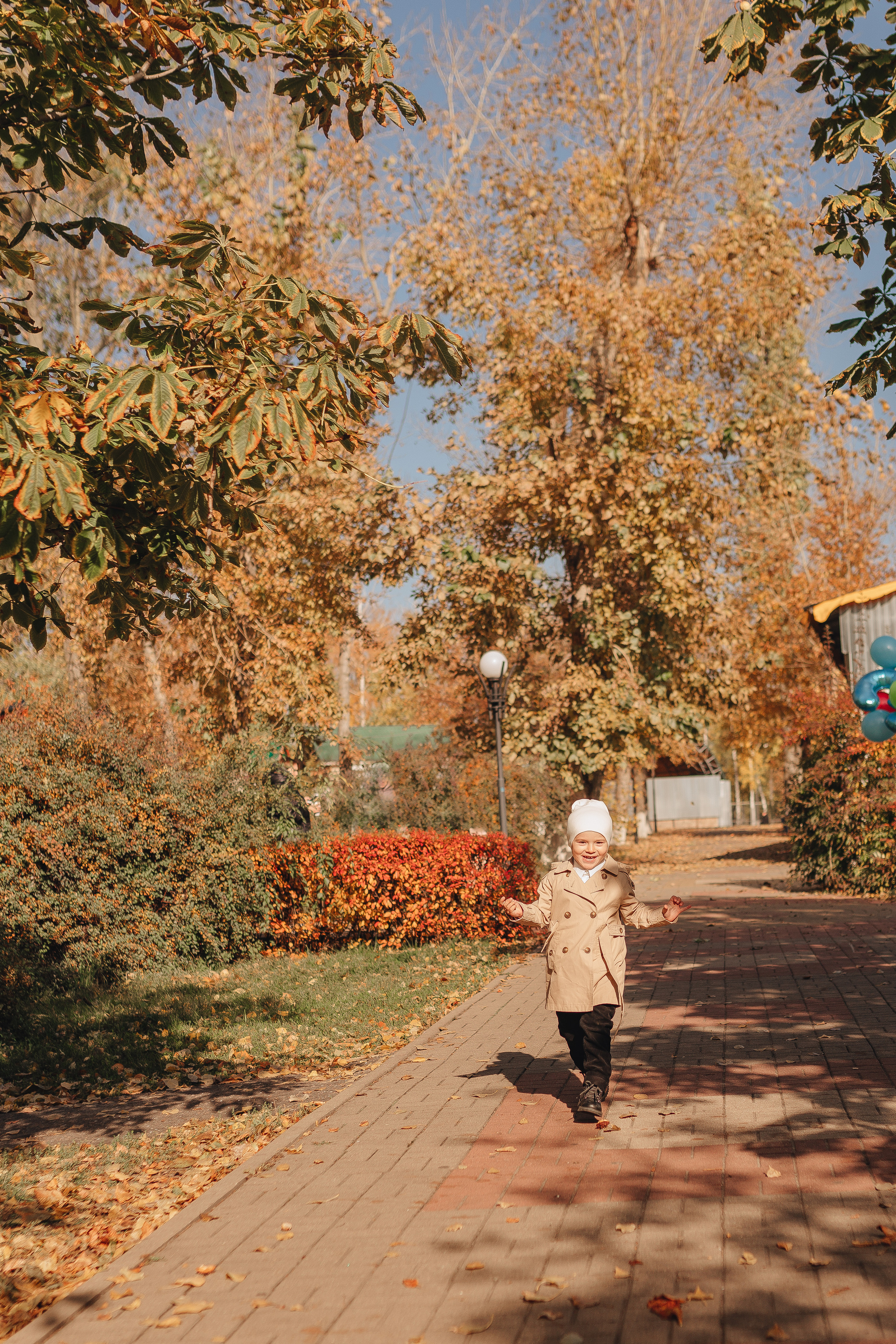 Осенняя прогулка в городском парке. Фотограф Карина Шмулёва. Воронеж и область