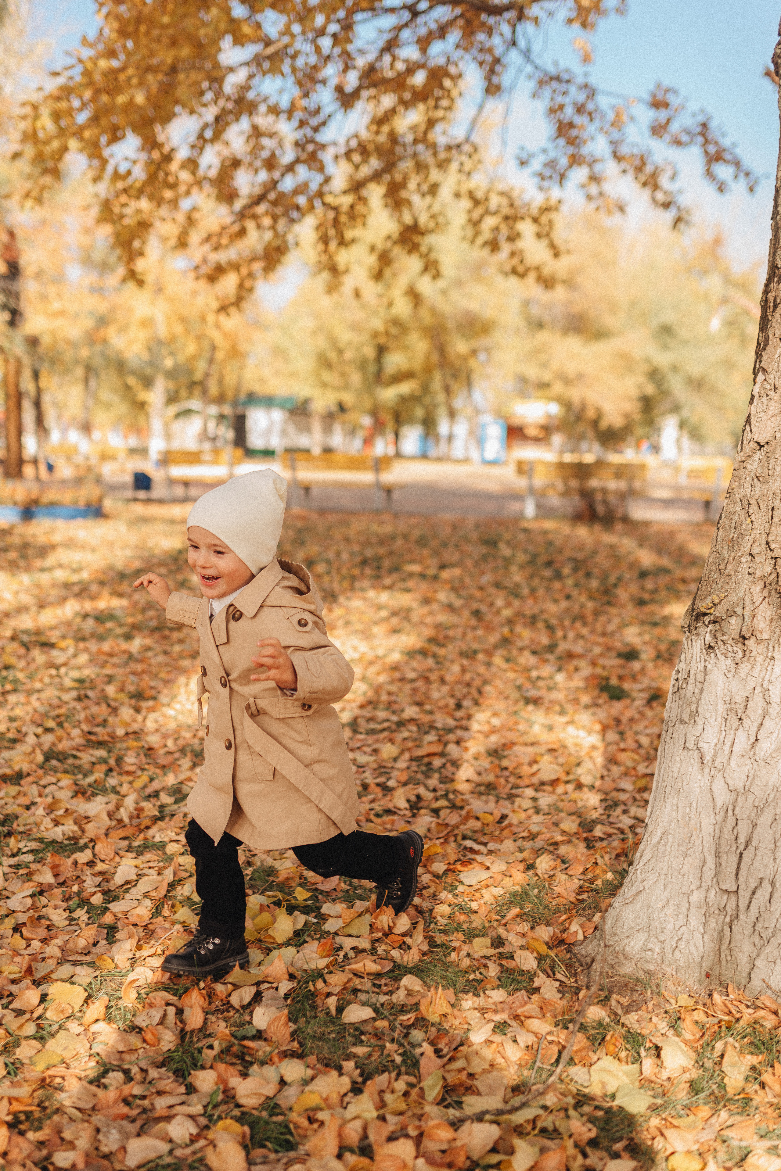 Осенняя прогулка в городском парке. Фотограф Карина Шмулёва. Воронеж и область