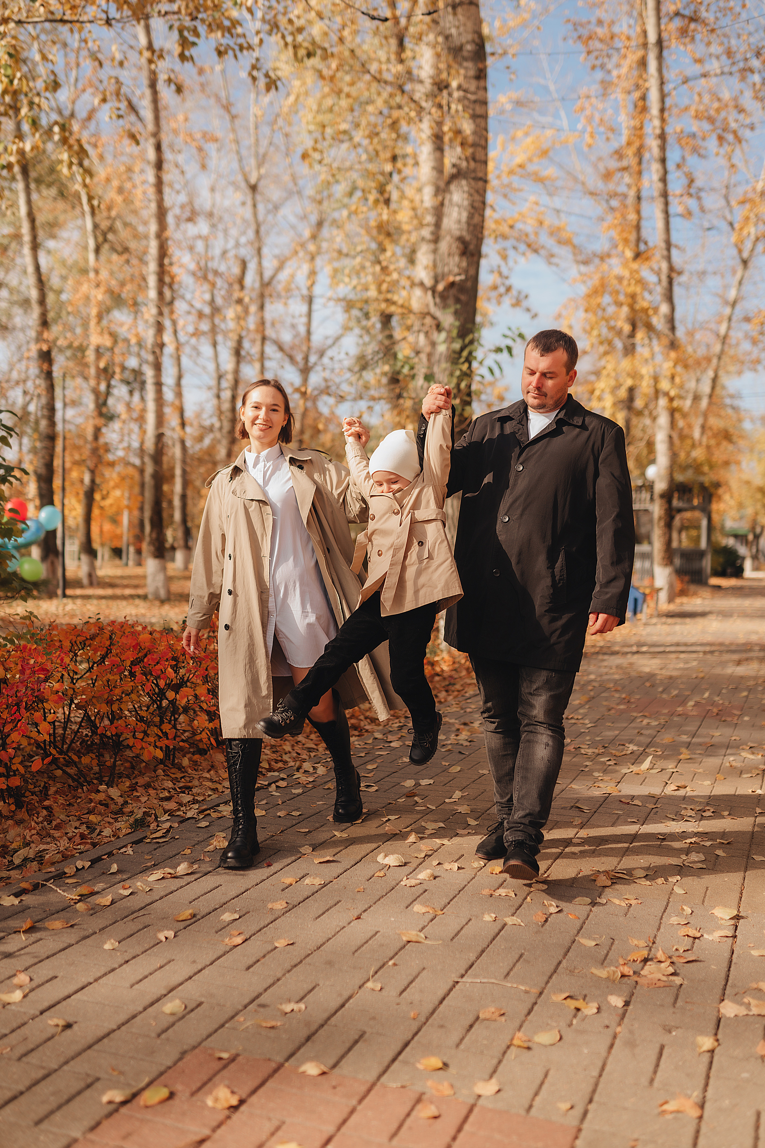 Осенняя прогулка в городском парке. Фотограф Карина Шмулёва. Воронеж и область