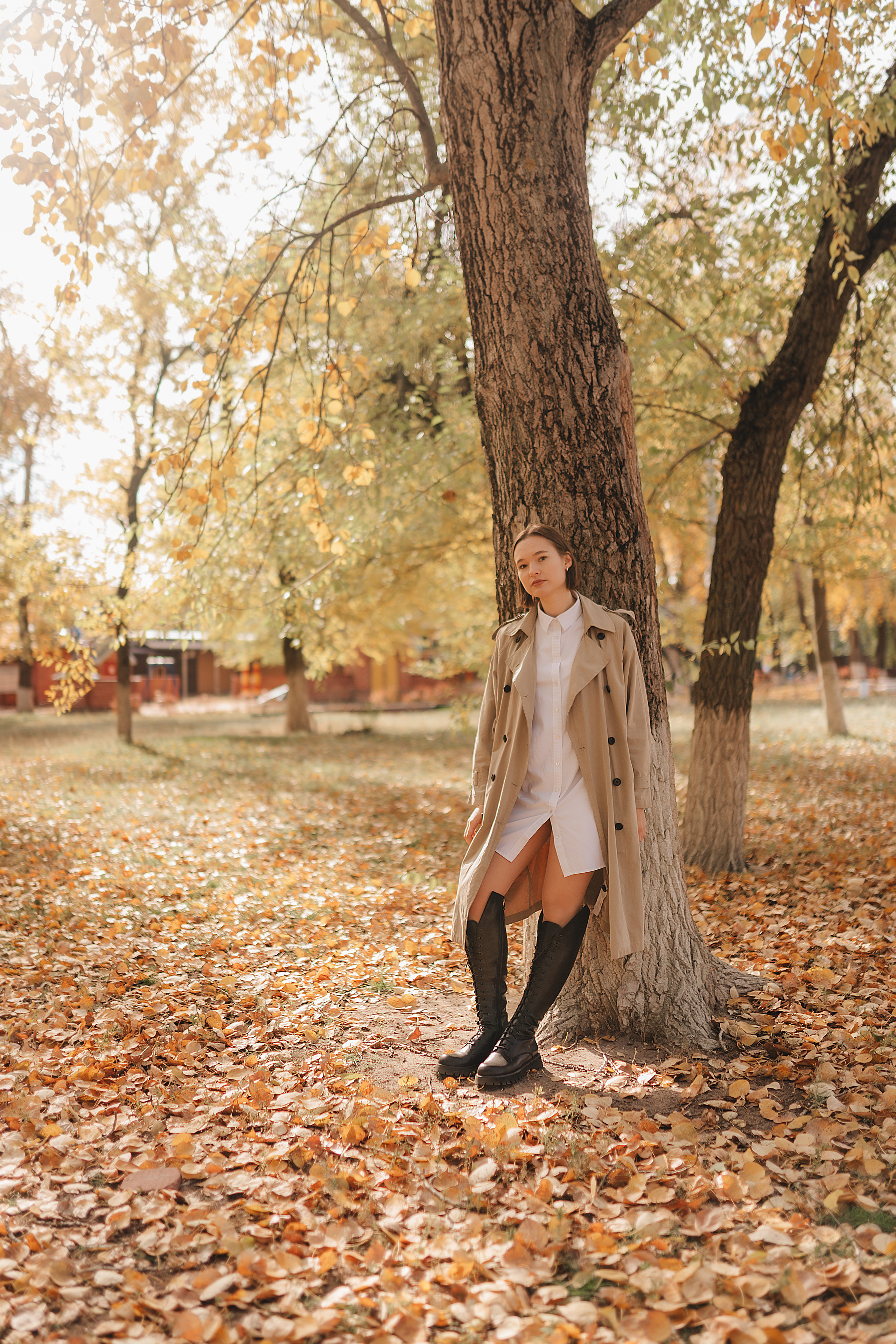 Осенняя прогулка в городском парке. Фотограф Карина Шмулёва. Воронеж и область