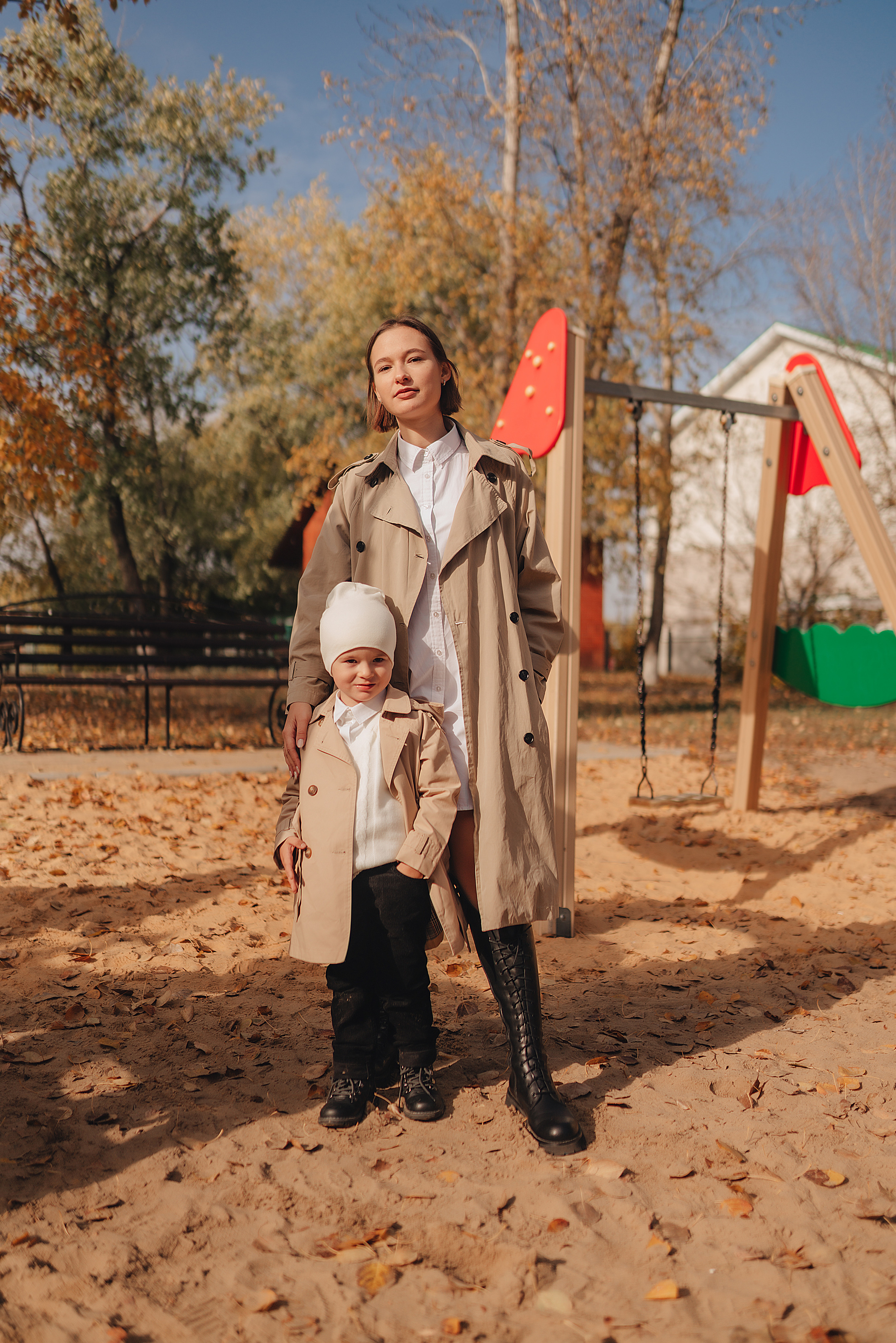Осенняя прогулка в городском парке. Фотограф Карина Шмулёва. Воронеж и область