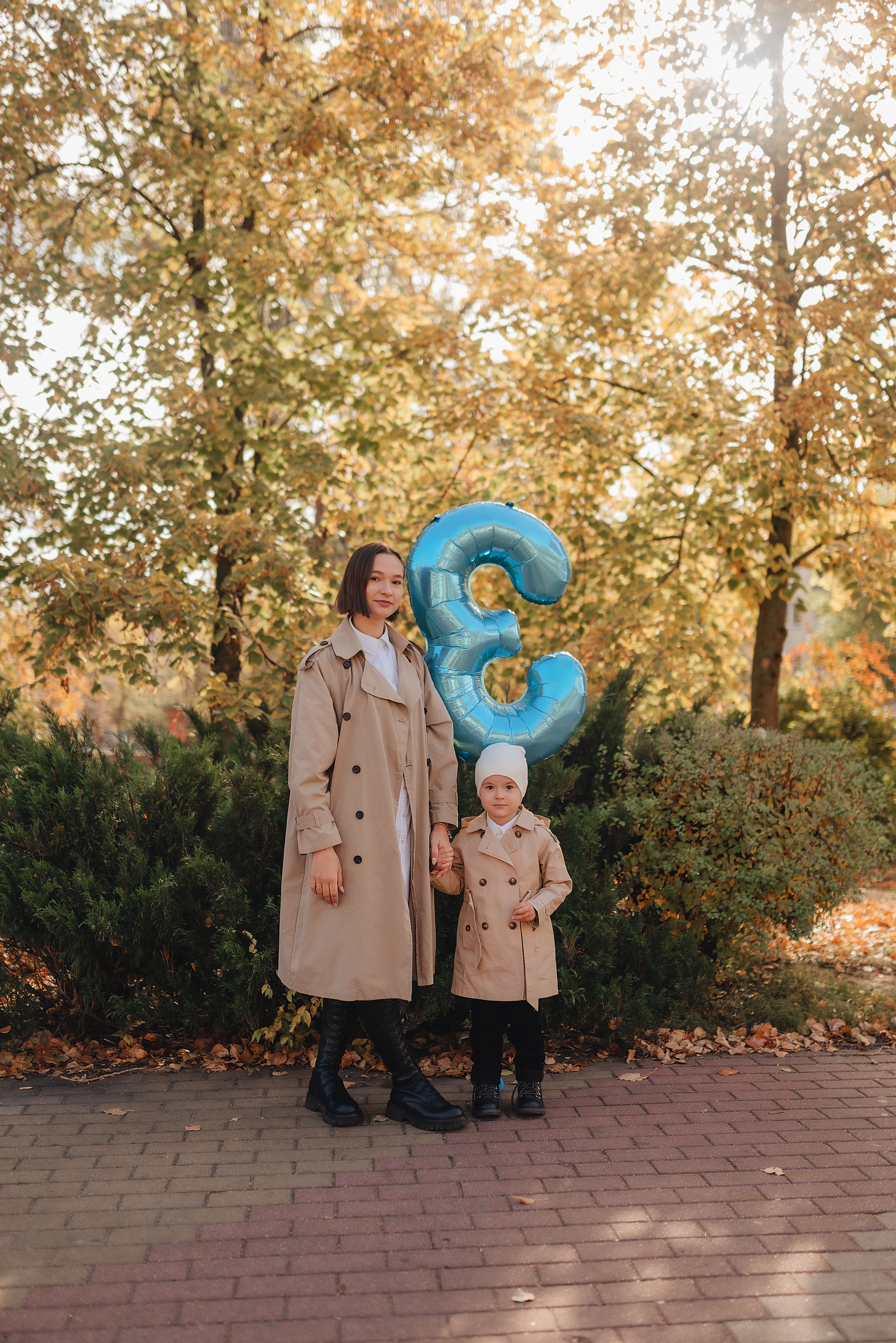 Осенняя прогулка в городском парке. Фотограф Карина Шмулёва. Воронеж и область