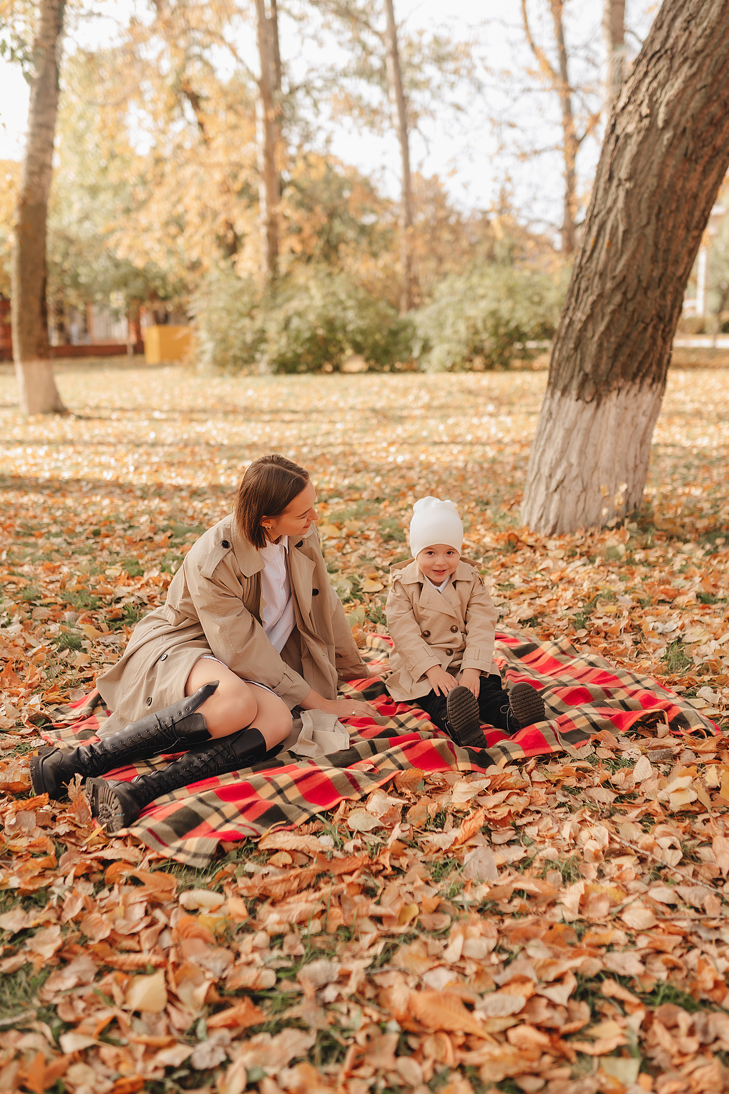 Осенняя прогулка в городском парке. Фотограф Карина Шмулёва. Воронеж и область