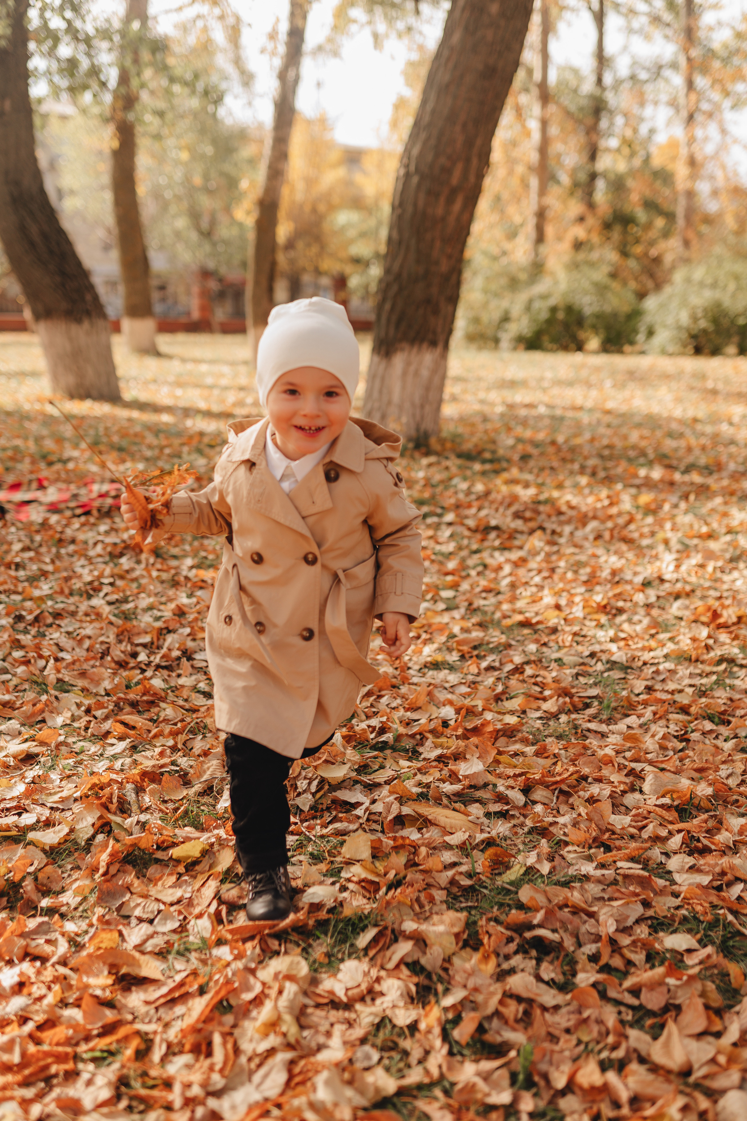 Осенняя прогулка в городском парке. Фотограф Карина Шмулёва. Воронеж и область