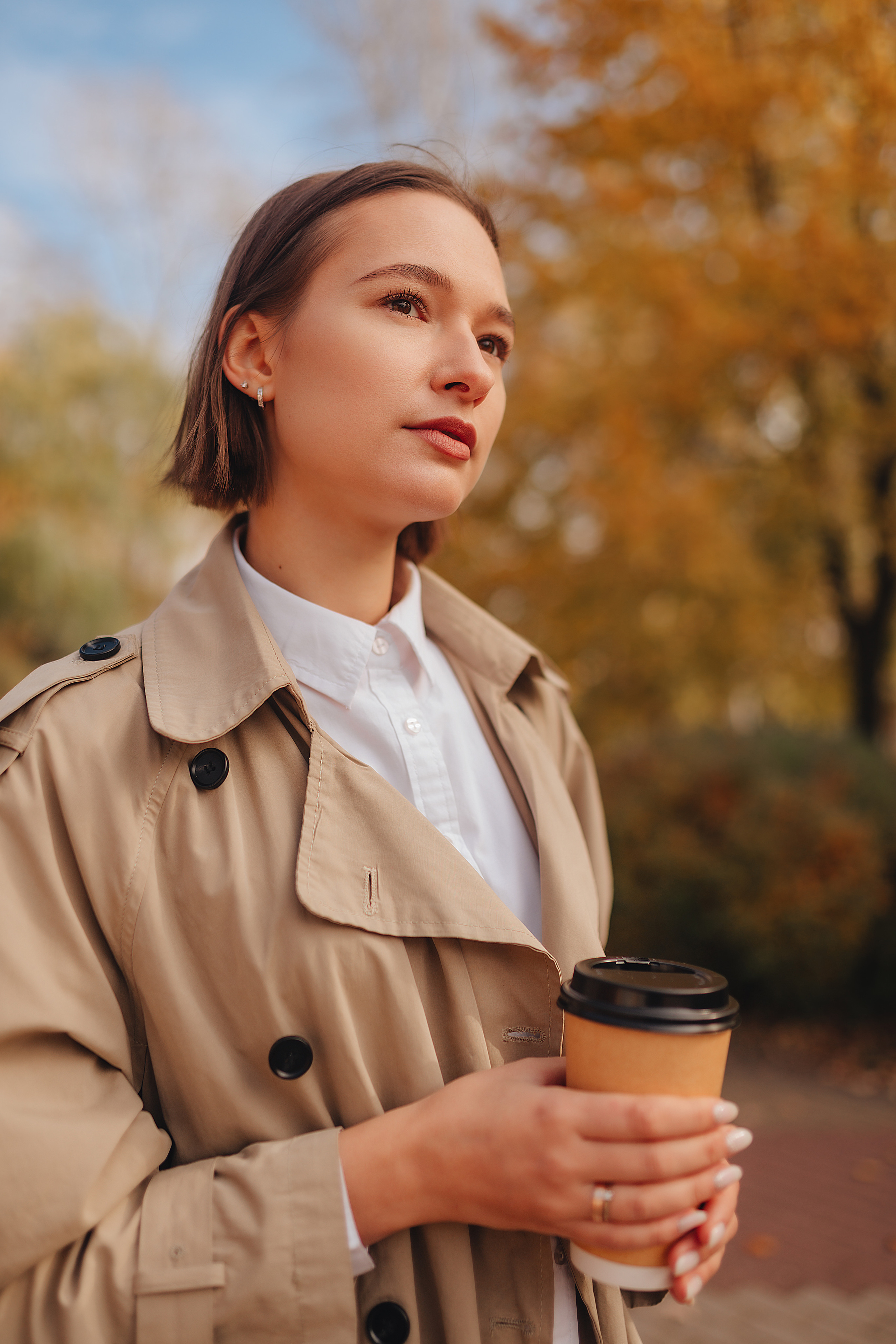 Осенняя прогулка в городском парке. Фотограф Карина Шмулёва. Воронеж и область