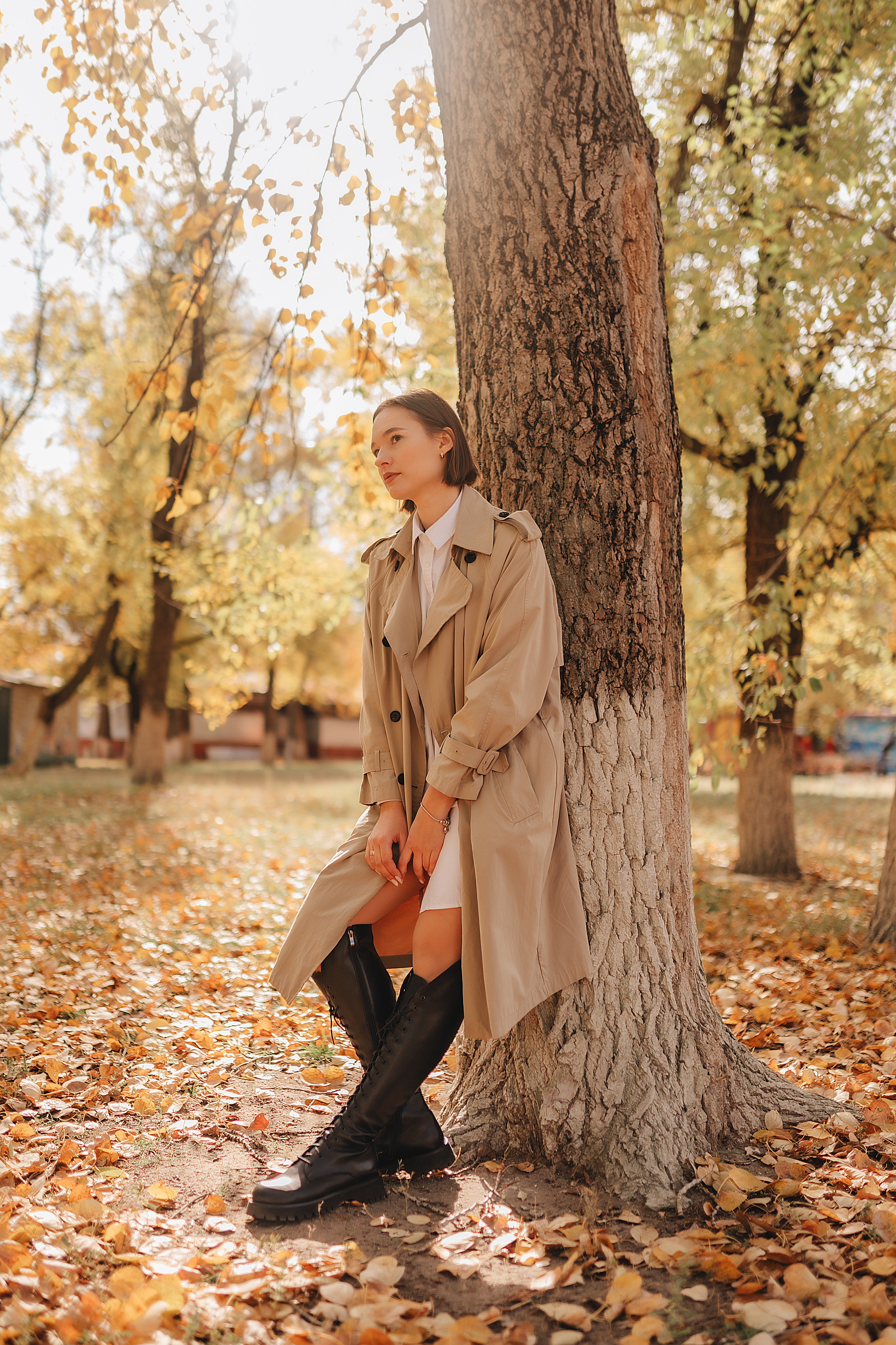 Осенняя прогулка в городском парке. Фотограф Карина Шмулёва. Воронеж и область