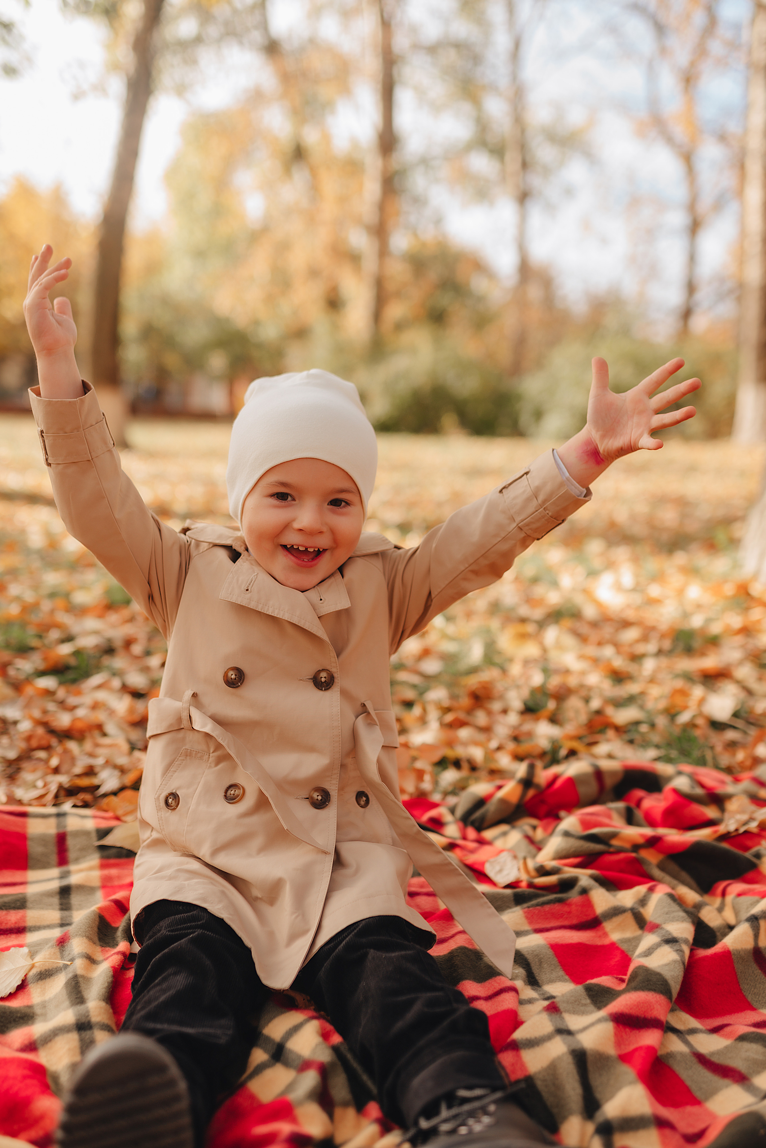 Осенняя прогулка в городском парке. Фотограф Карина Шмулёва. Воронеж и область