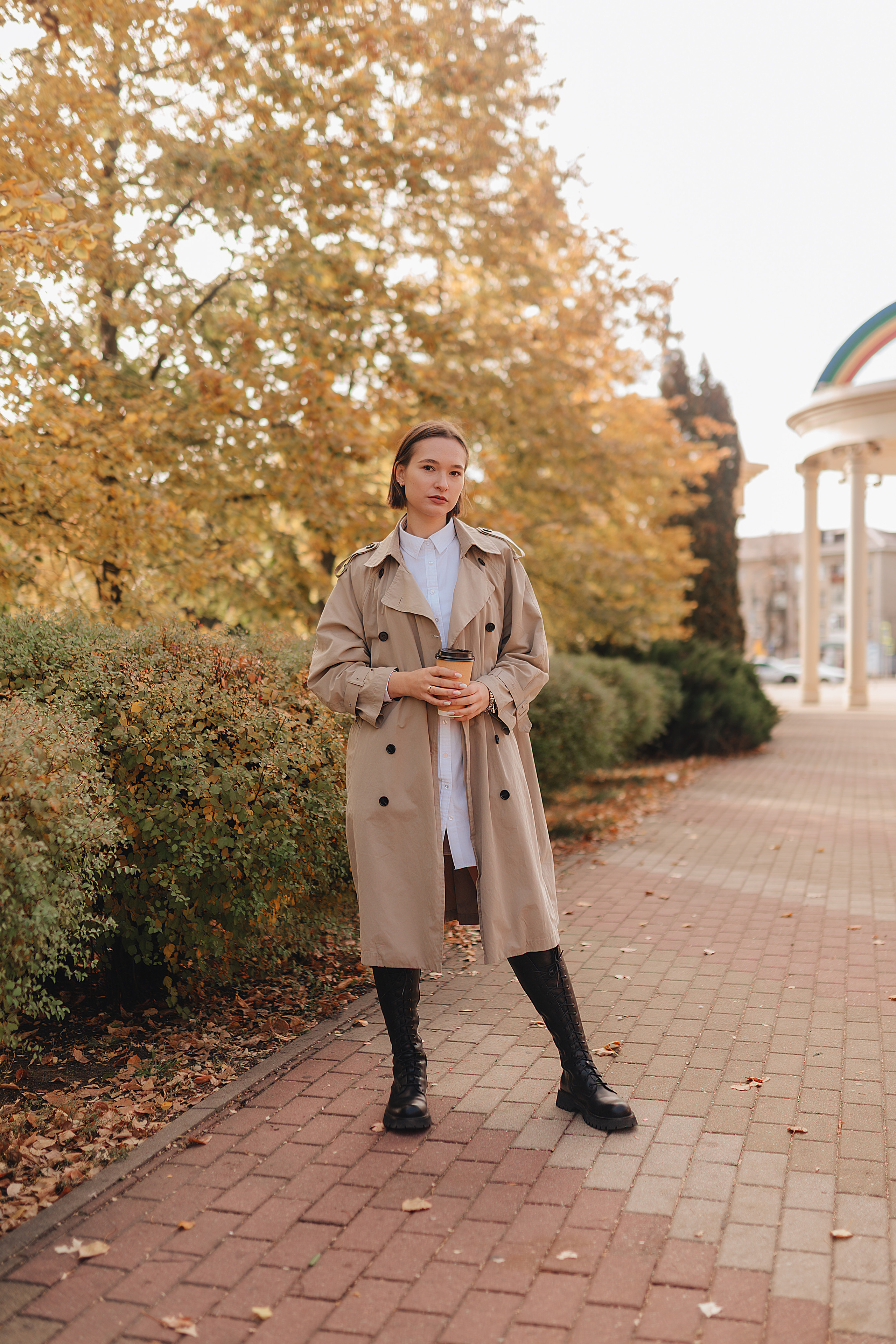 Осенняя прогулка в городском парке. Фотограф Карина Шмулёва. Воронеж и область
