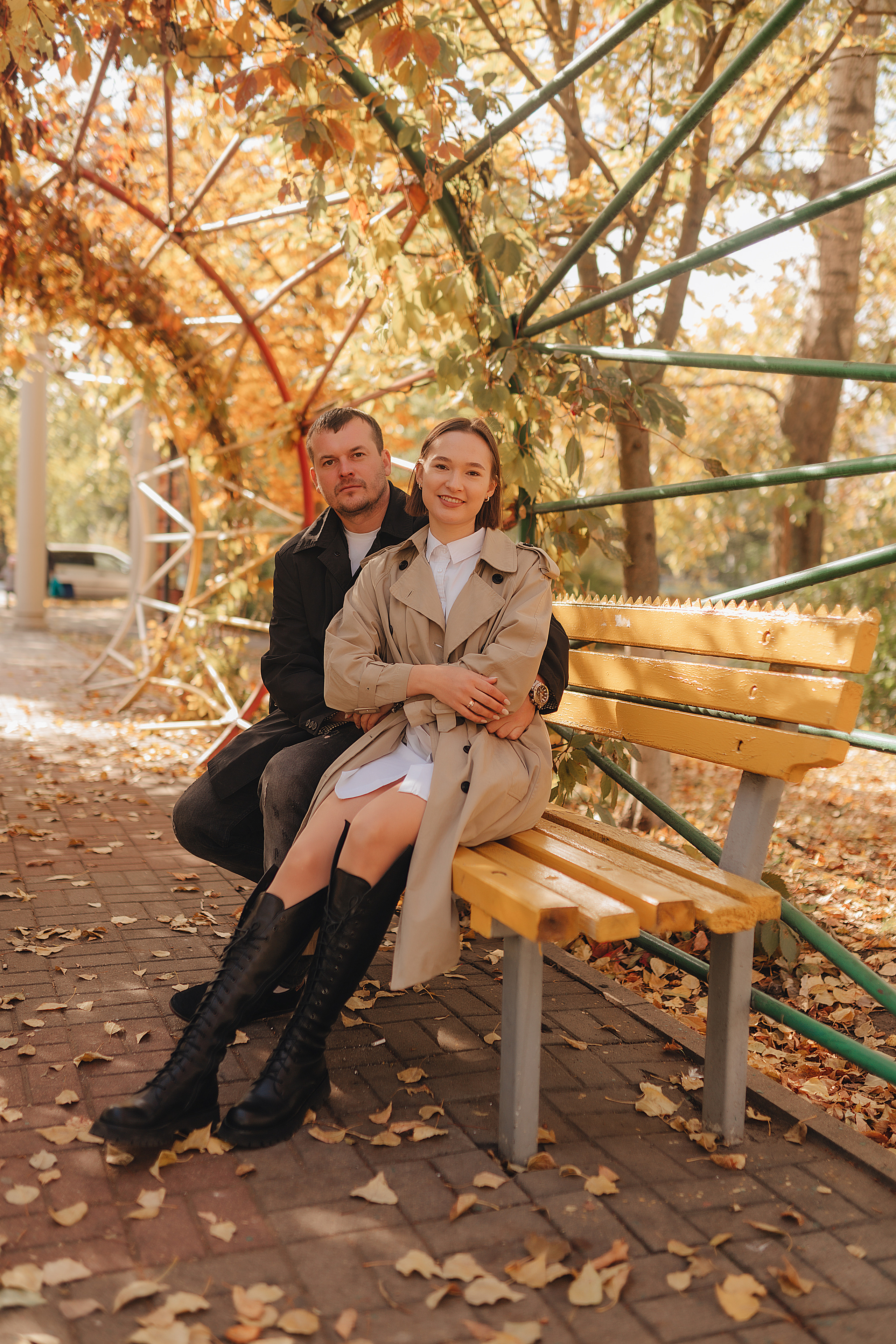 Осенняя прогулка в городском парке. Фотограф Карина Шмулёва. Воронеж и область