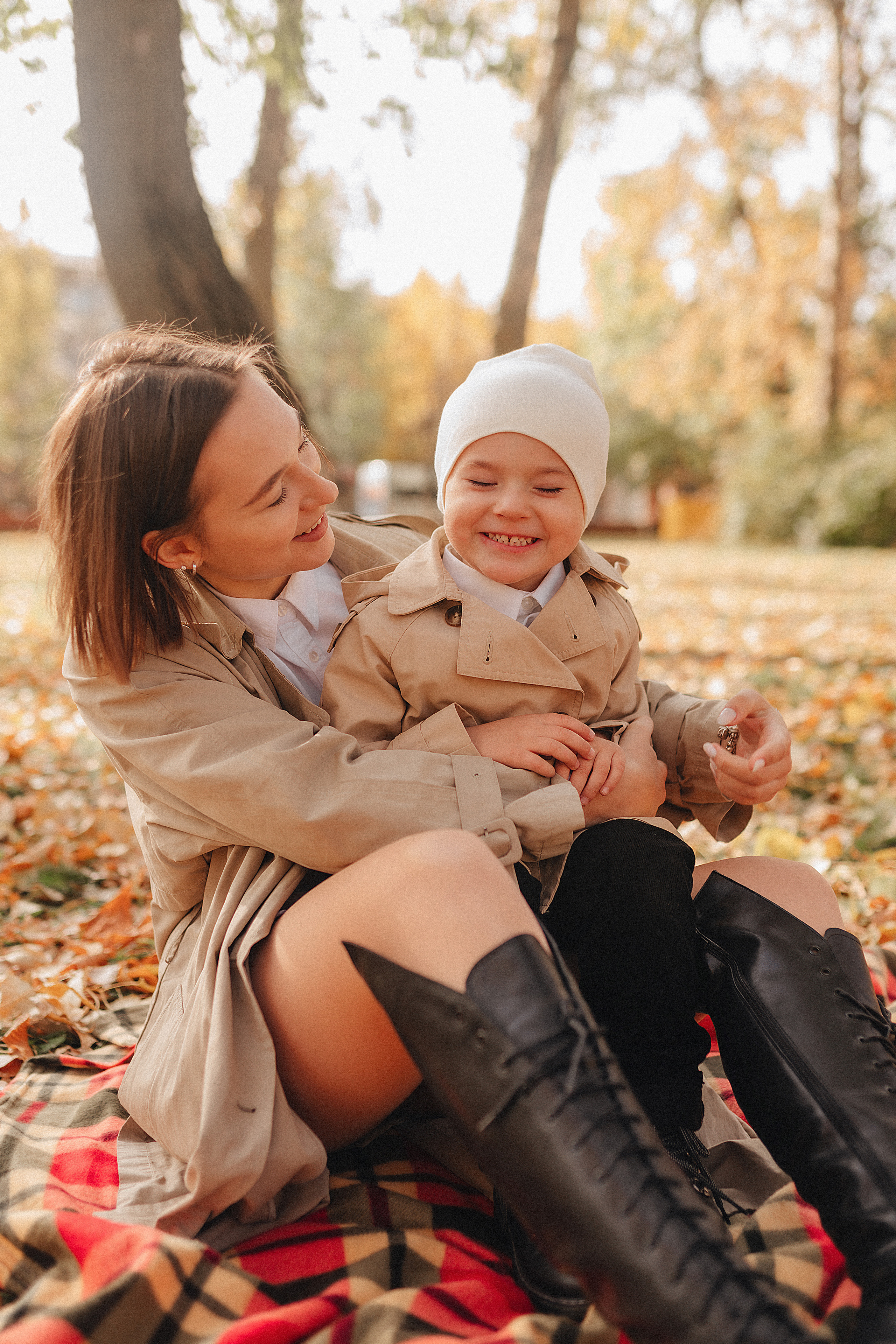 Осенняя прогулка в городском парке. Фотограф Карина Шмулёва. Воронеж и область