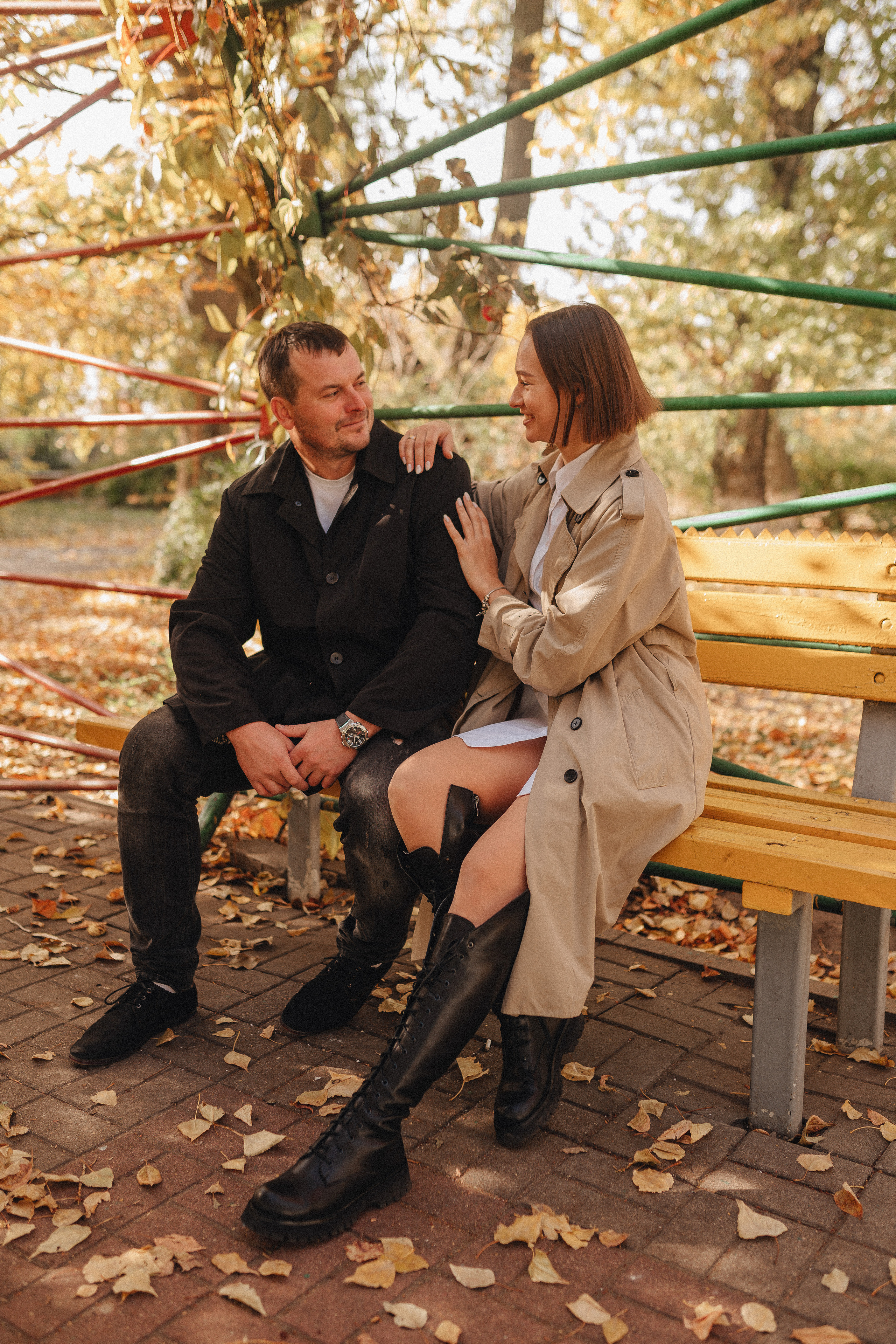 Осенняя прогулка в городском парке. Фотограф Карина Шмулёва. Воронеж и область