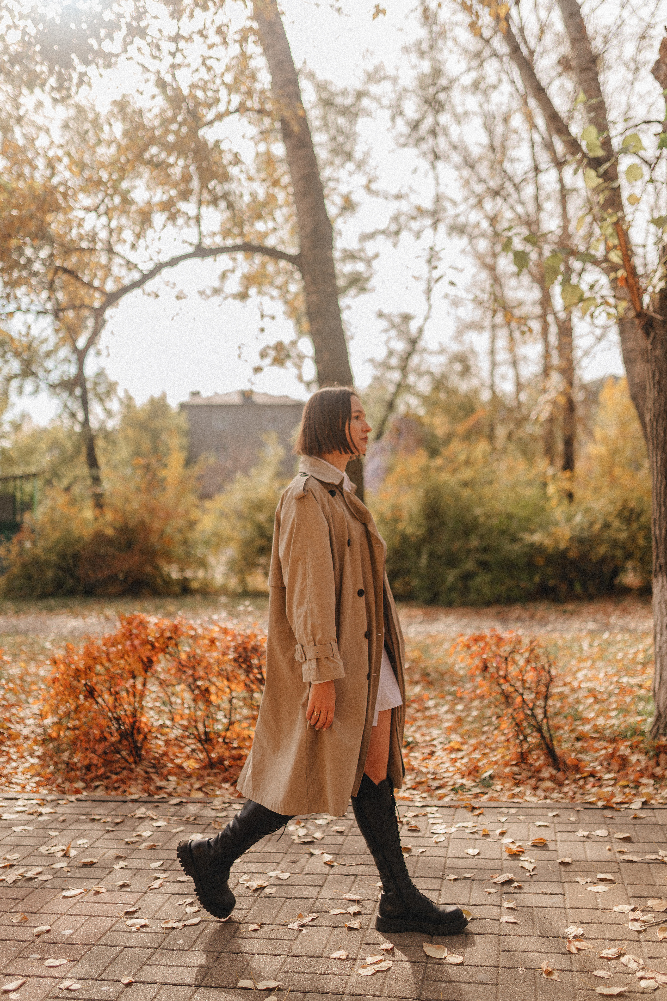 Осенняя прогулка в городском парке. Фотограф Карина Шмулёва. Воронеж и область