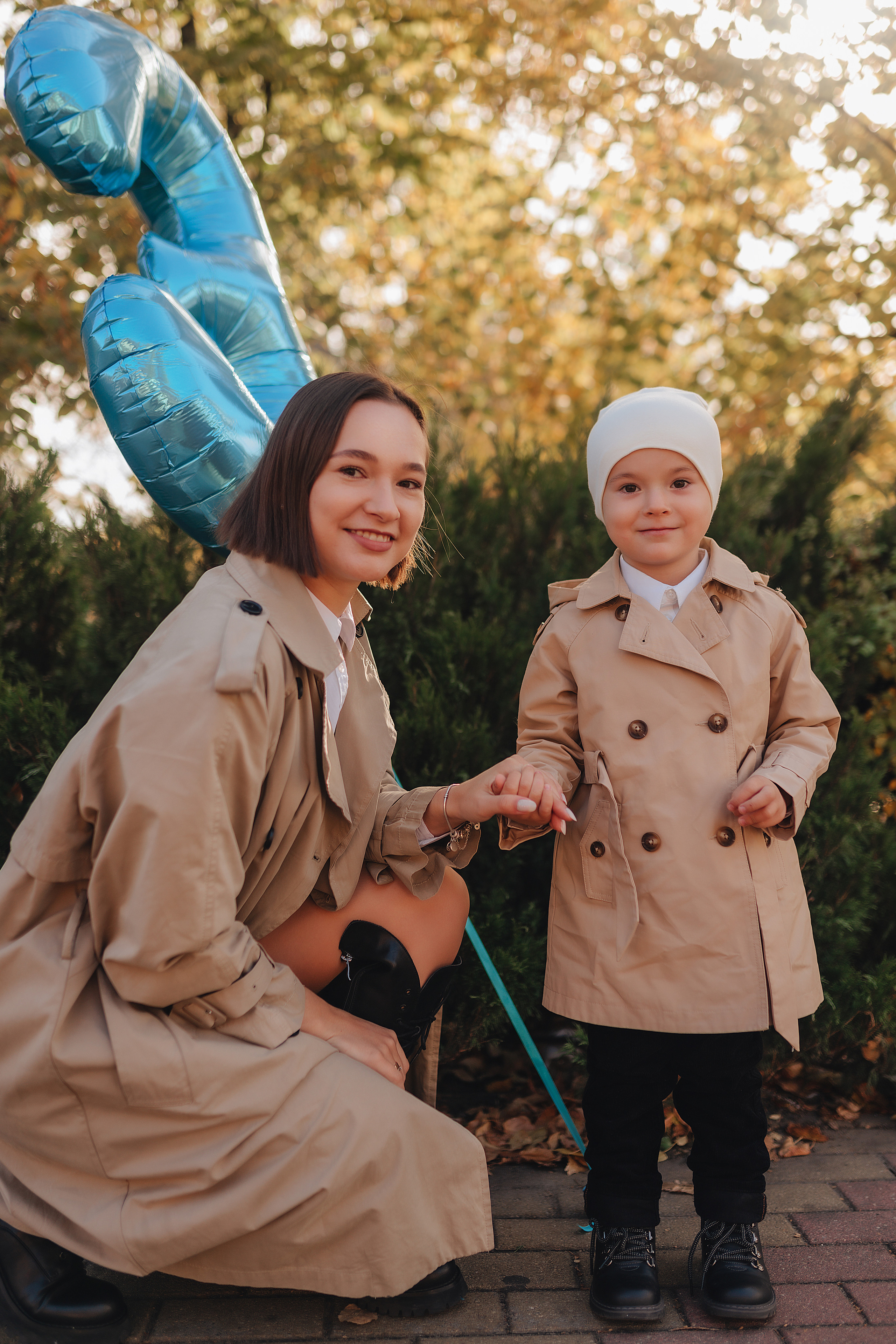 Осенняя прогулка в городском парке. Фотограф Карина Шмулёва. Воронеж и область