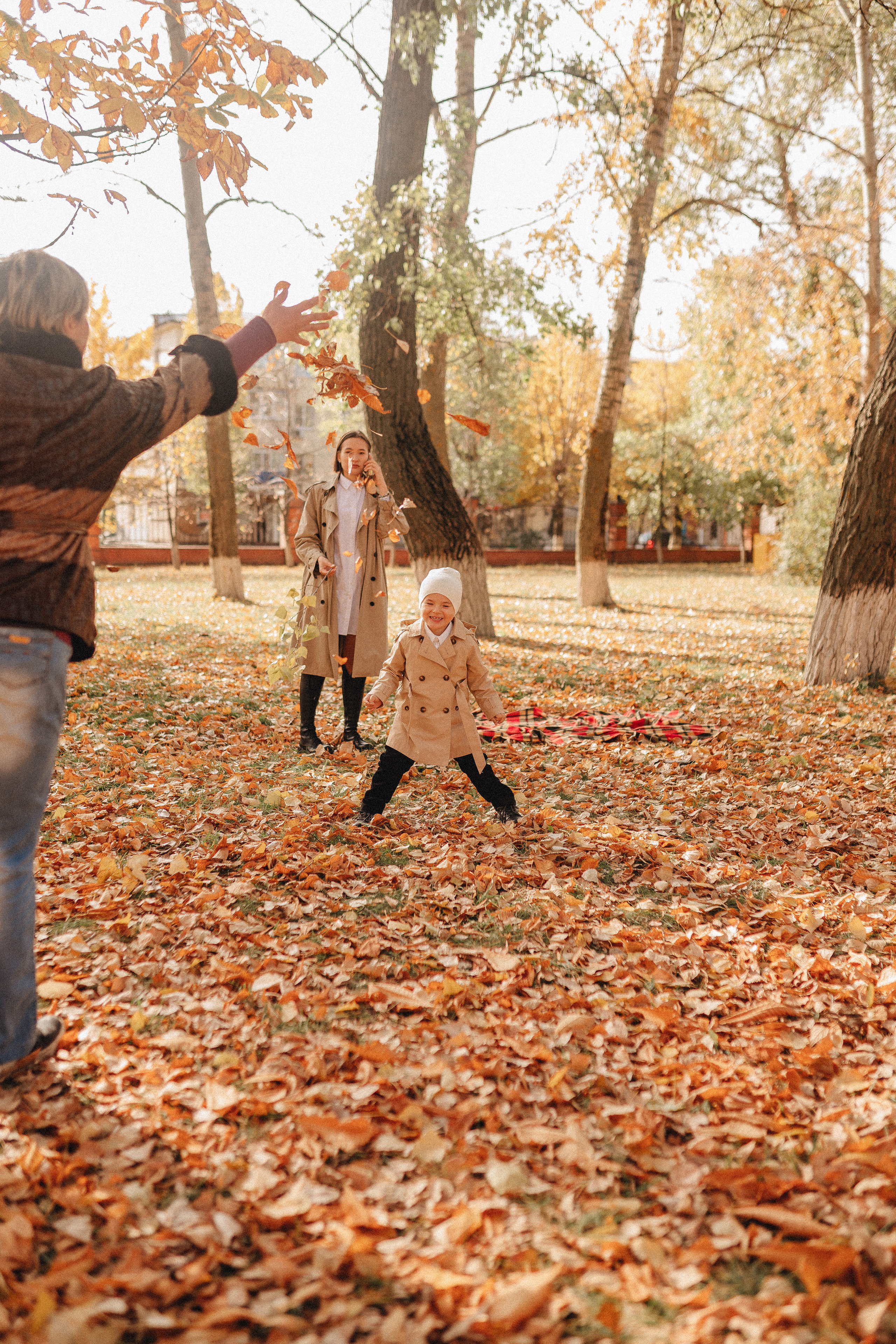 Осенняя прогулка в городском парке. Фотограф Карина Шмулёва. Воронеж и область