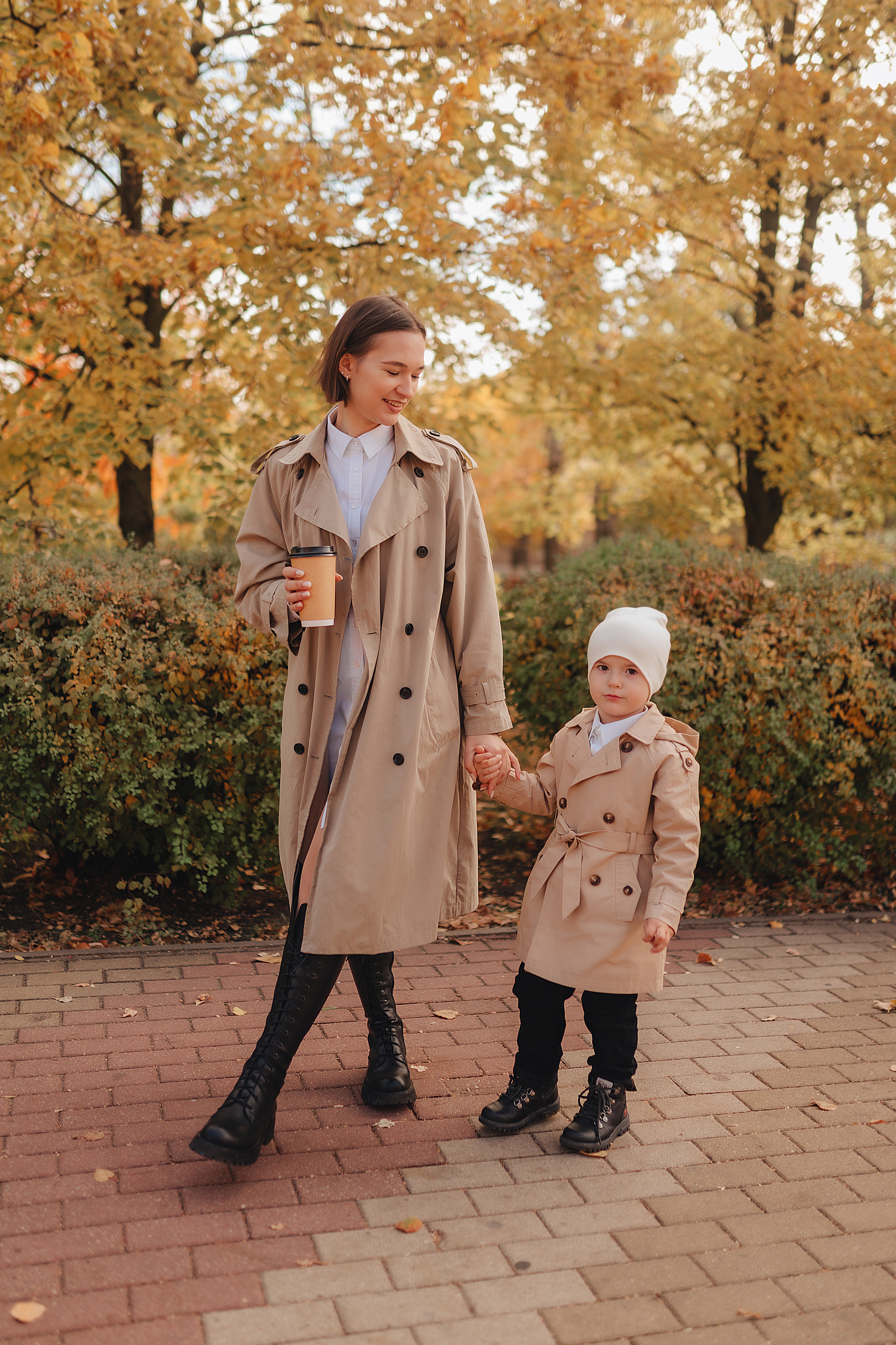 Осенняя прогулка в городском парке. Фотограф Карина Шмулёва. Воронеж и область