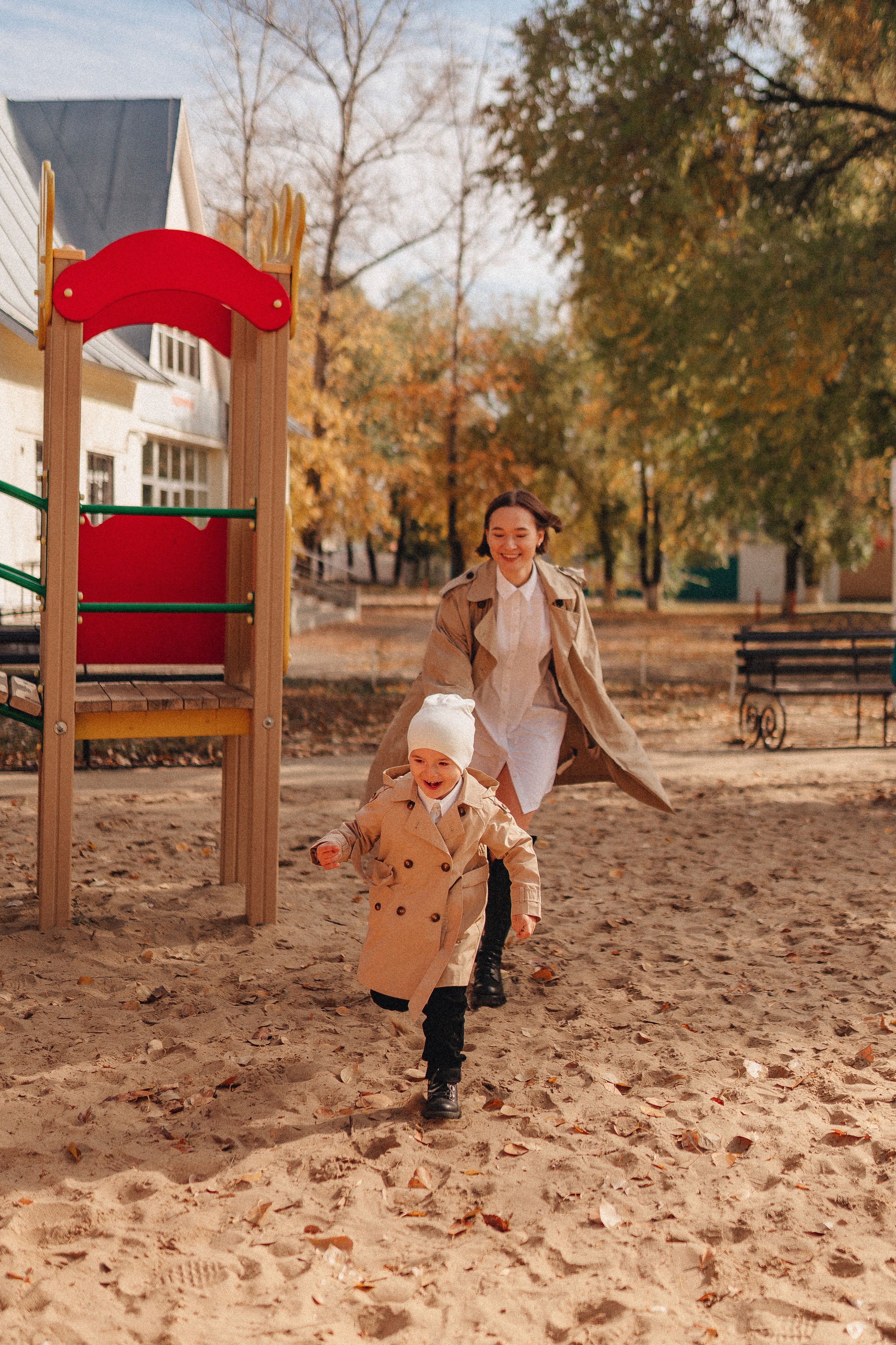 Осенняя прогулка в городском парке. Фотограф Карина Шмулёва. Воронеж и область