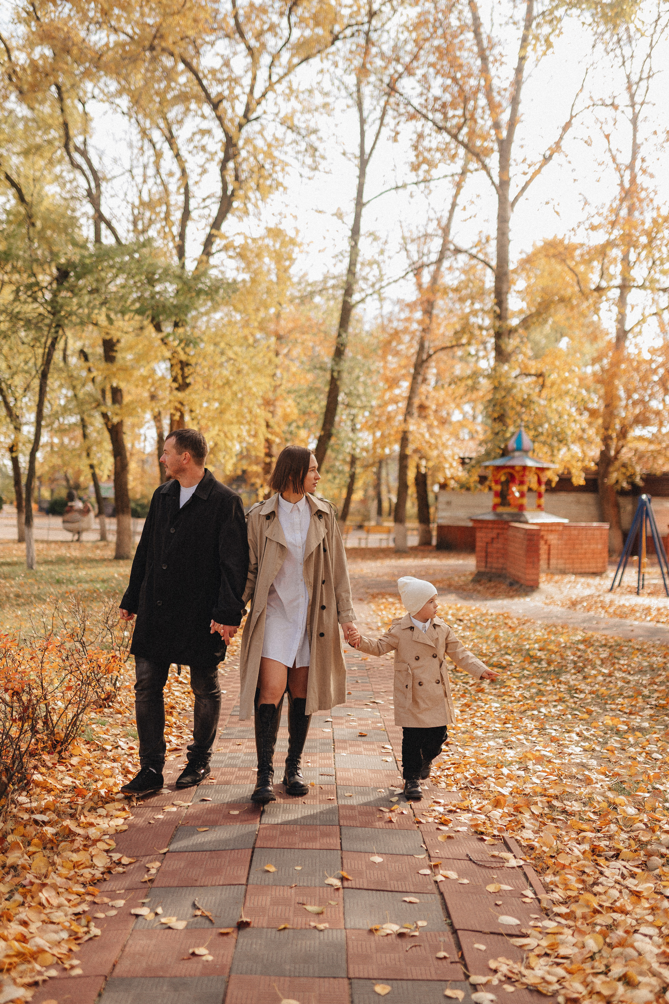 Осенняя прогулка в городском парке. Фотограф Карина Шмулёва. Воронеж и область