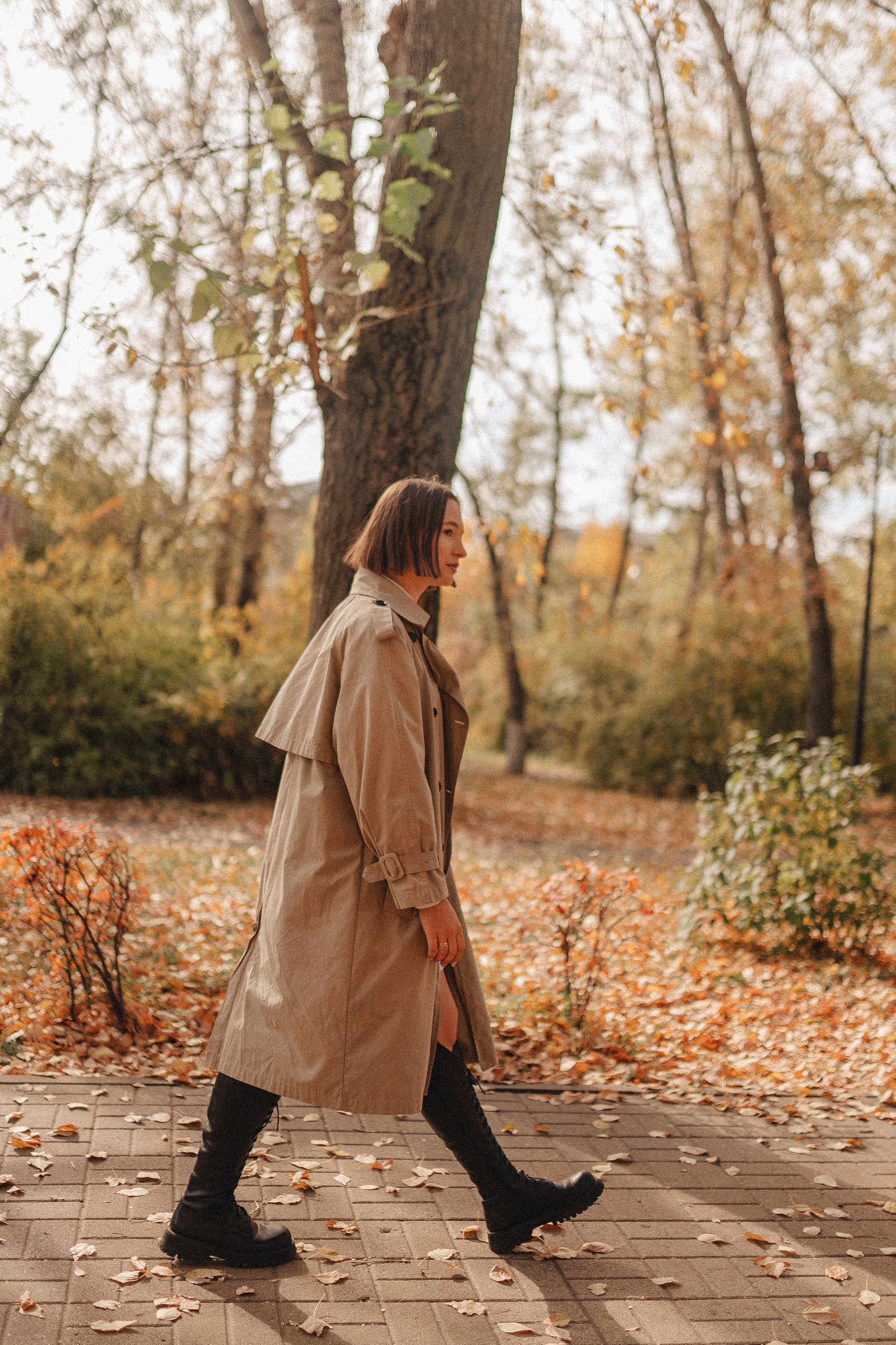 Осенняя прогулка в городском парке. Фотограф Карина Шмулёва. Воронеж и область