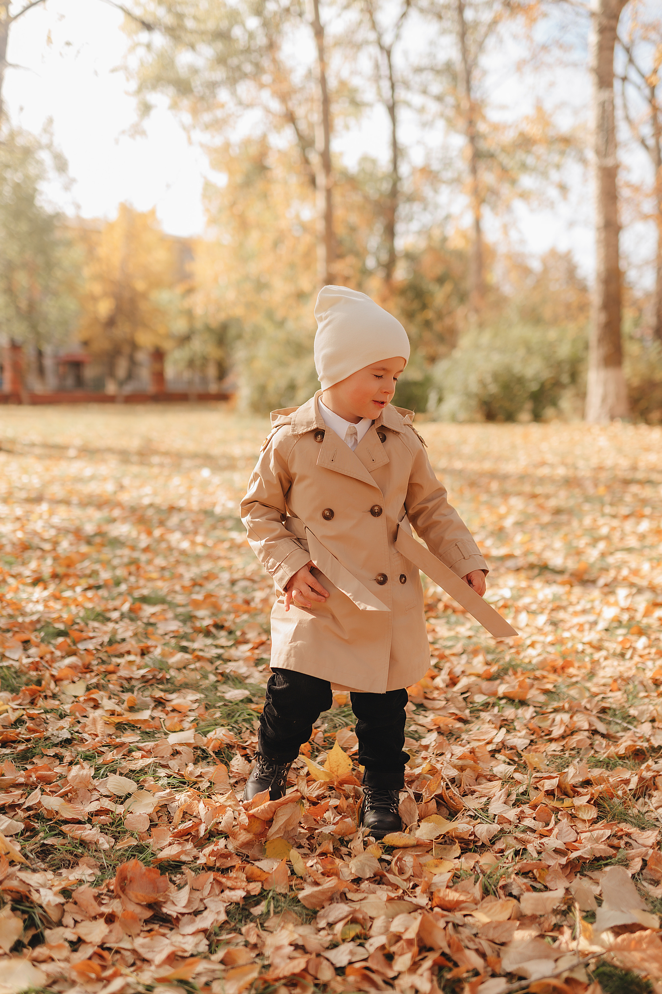 Осенняя прогулка в городском парке. Фотограф Карина Шмулёва. Воронеж и область