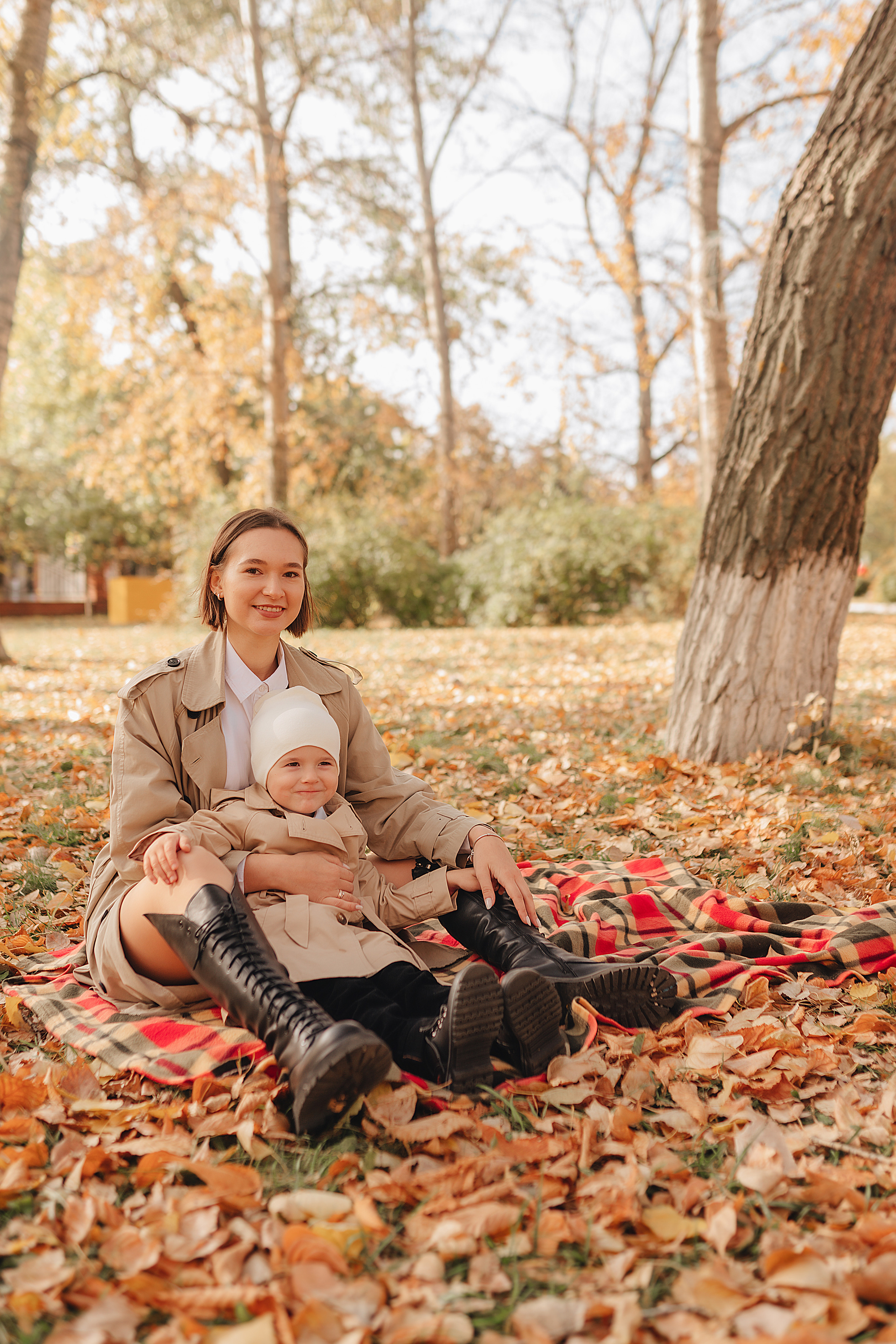 Осенняя прогулка в городском парке. Фотограф Карина Шмулёва. Воронеж и область