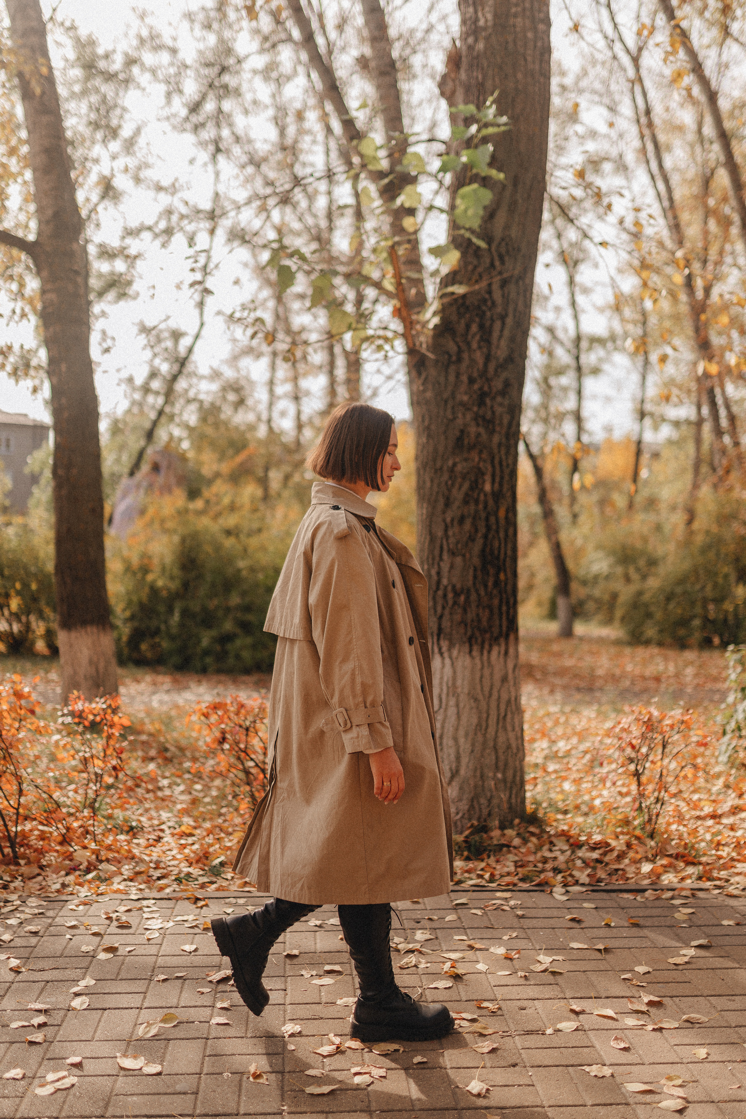 Осенняя прогулка в городском парке. Фотограф Карина Шмулёва. Воронеж и область