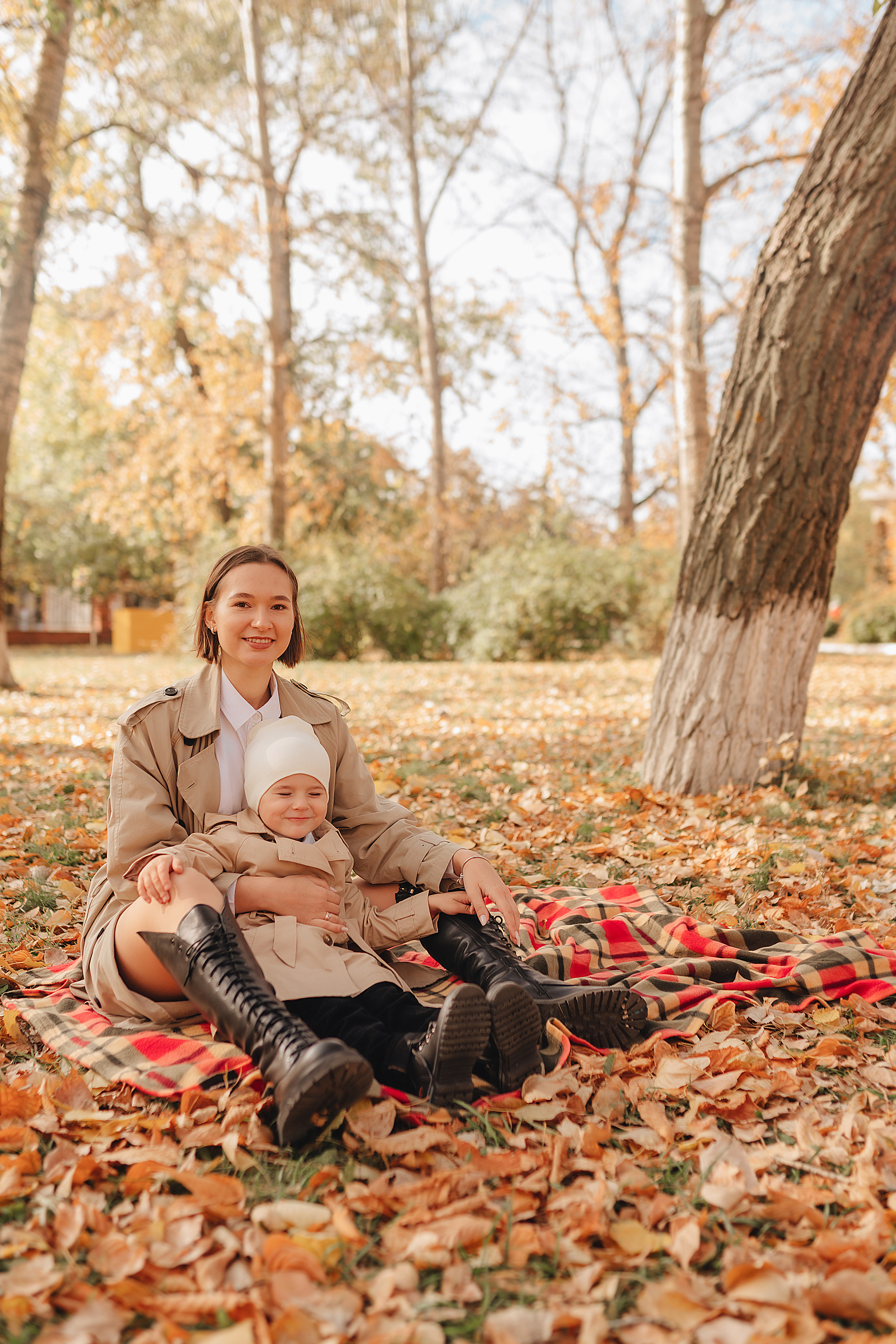 Осенняя прогулка в городском парке. Фотограф Карина Шмулёва. Воронеж и область