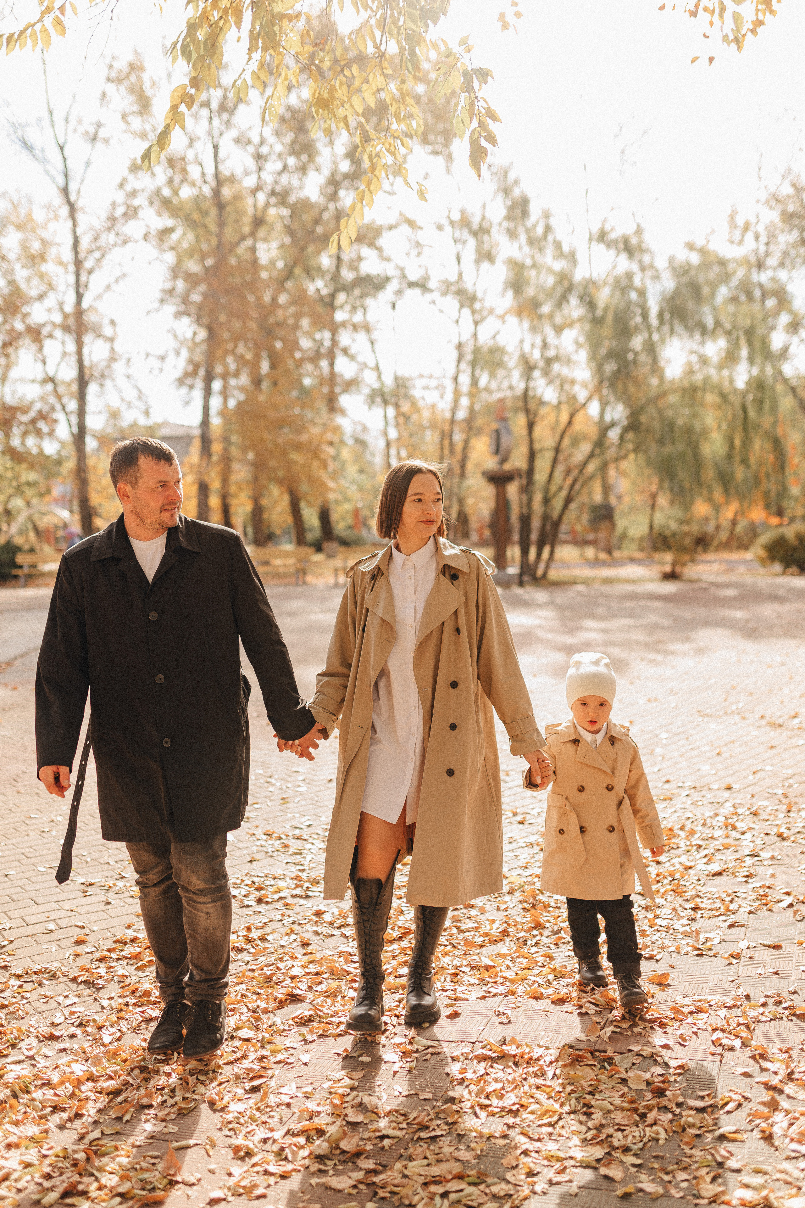 Осенняя прогулка в городском парке. Фотограф Карина Шмулёва. Воронеж и область