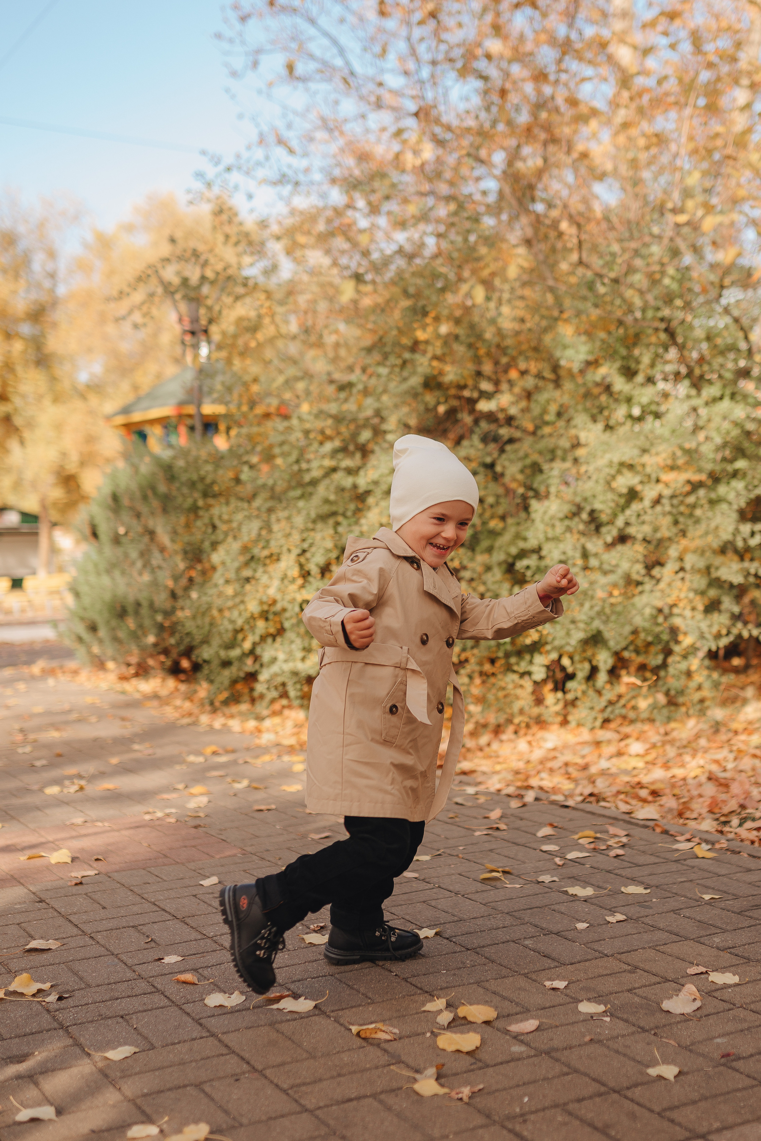 Осенняя прогулка в городском парке. Фотограф Карина Шмулёва. Воронеж и область